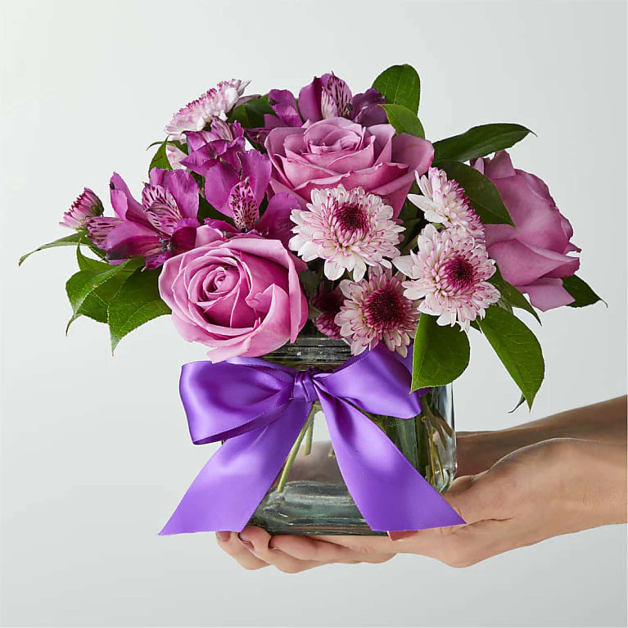 SUGARPLUM BOUQUET
Make anyone feel special with this lovely arrangement of sweet blooms.
Please SUGARPLUM BOUQUET
Make anyone feel special with this lovely arrangement of sweet blooms.
Please