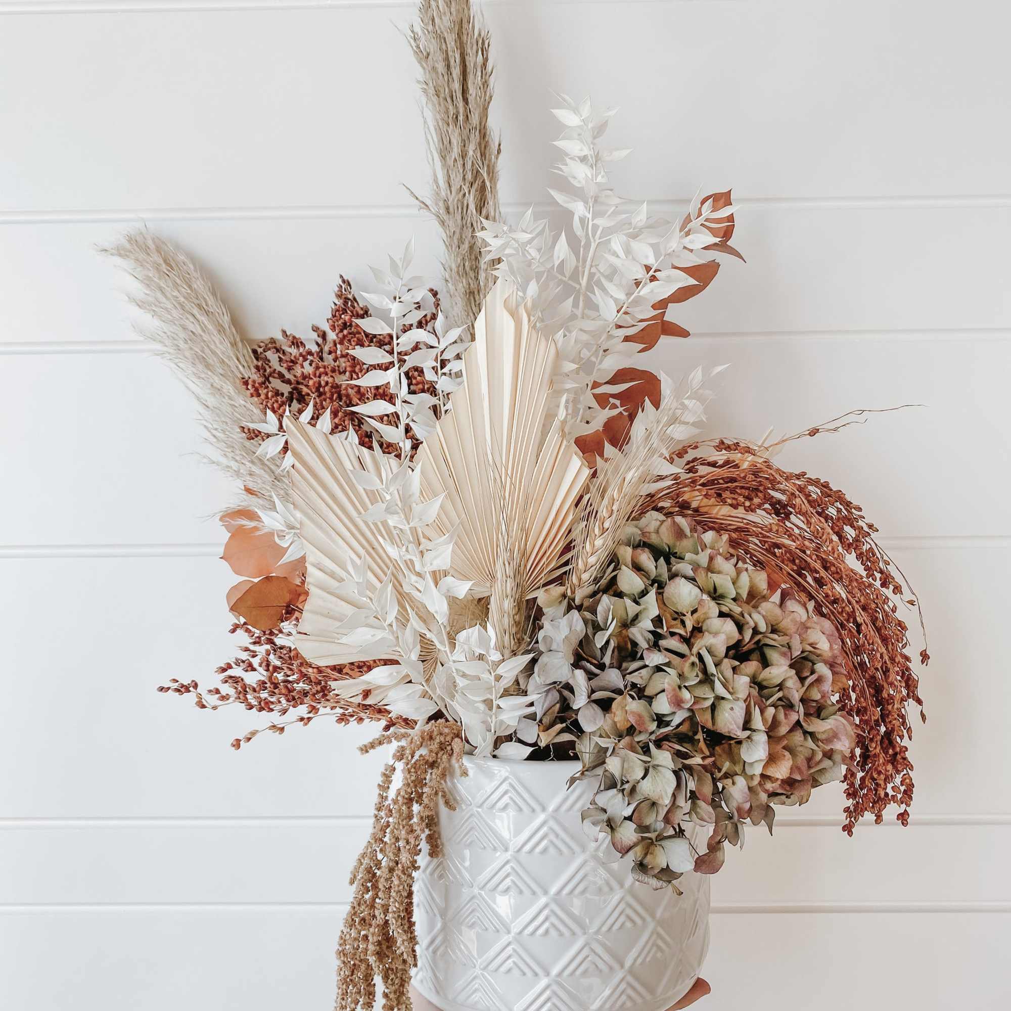 Dried flowers create a beautiful gift for a friend or addition to