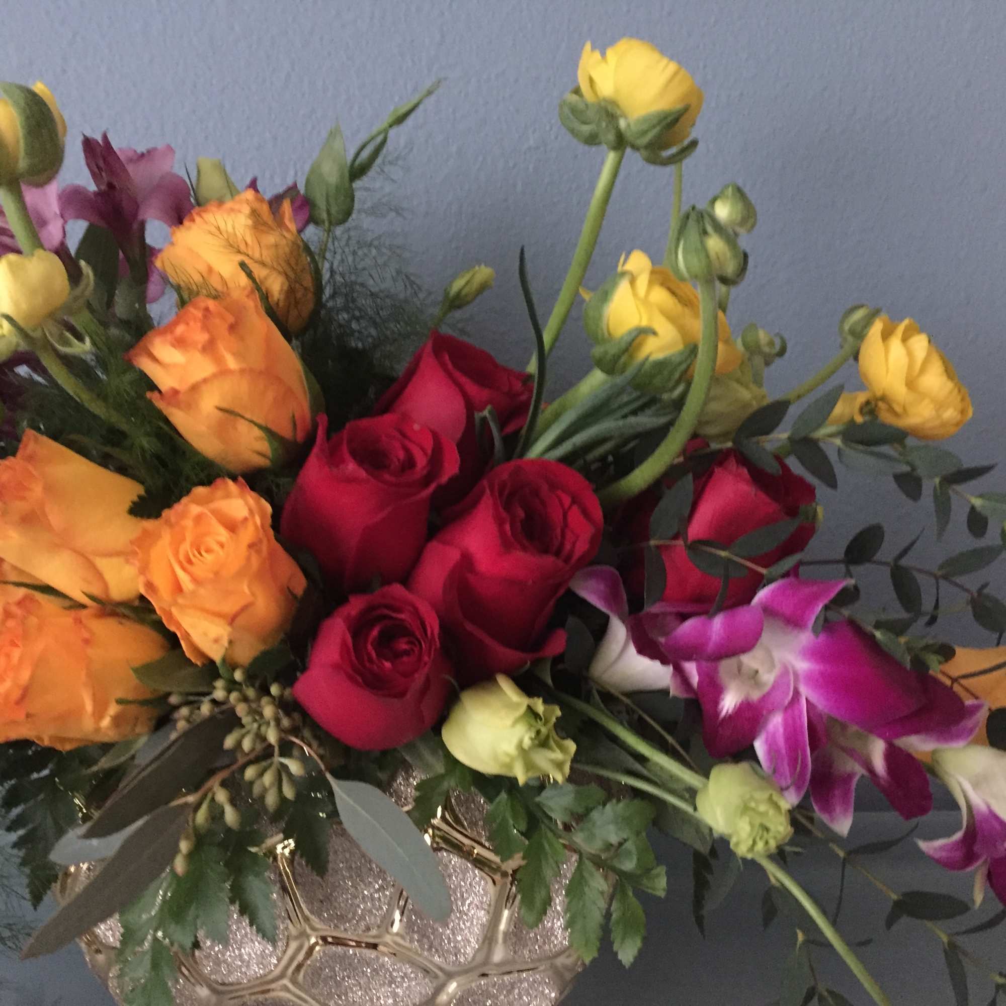 Wildly sophisticated, this beautiful bouquet is a thoughtful way to say &quot;hello&quot;