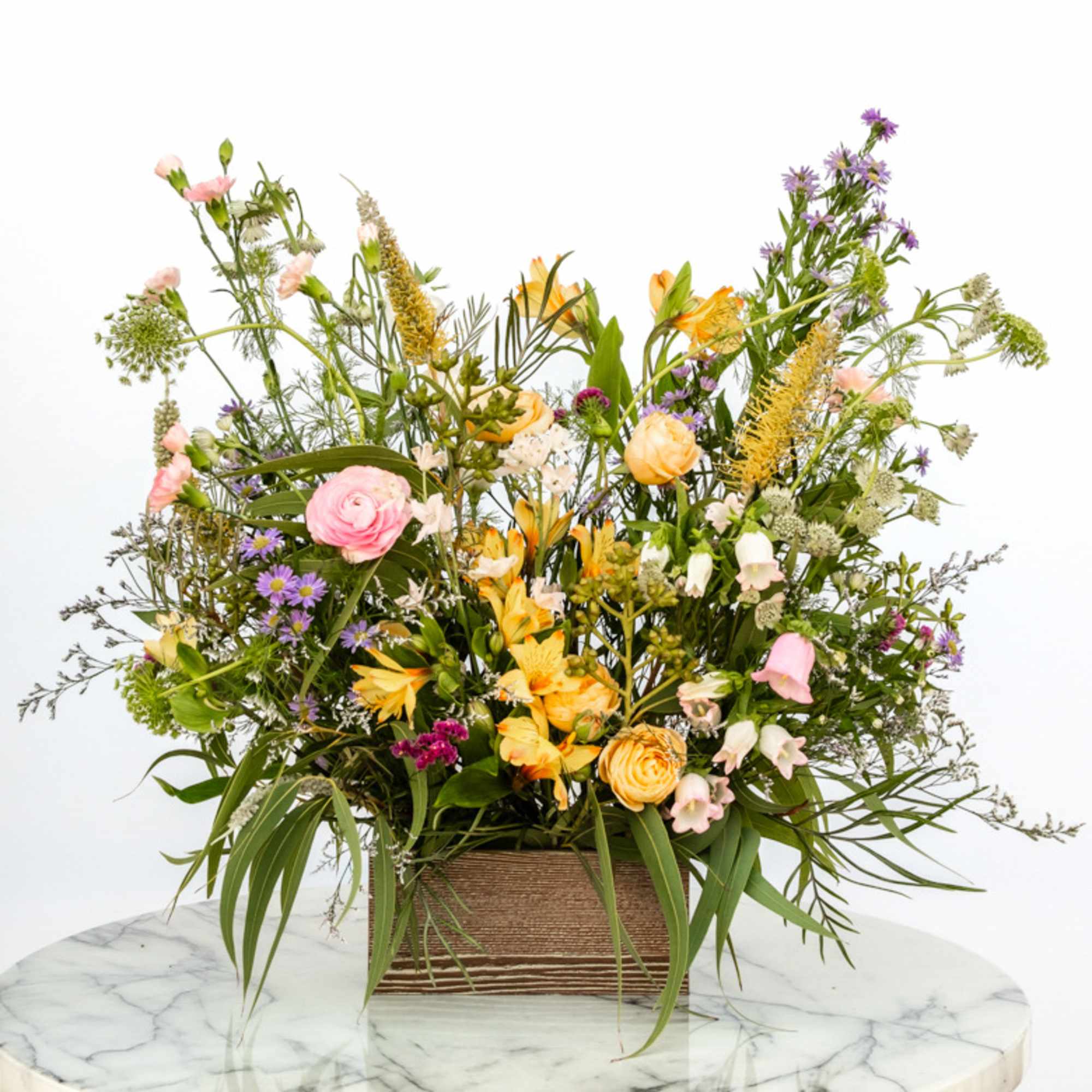 Step into a world of botanical grandeur with our &quot;Enchanted Garden&quot; floral