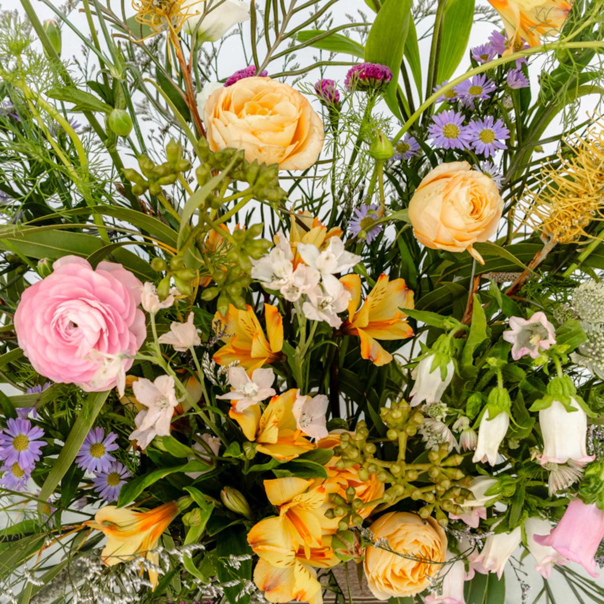 Step into a world of botanical grandeur with our &quot;Enchanted Garden&quot; floral