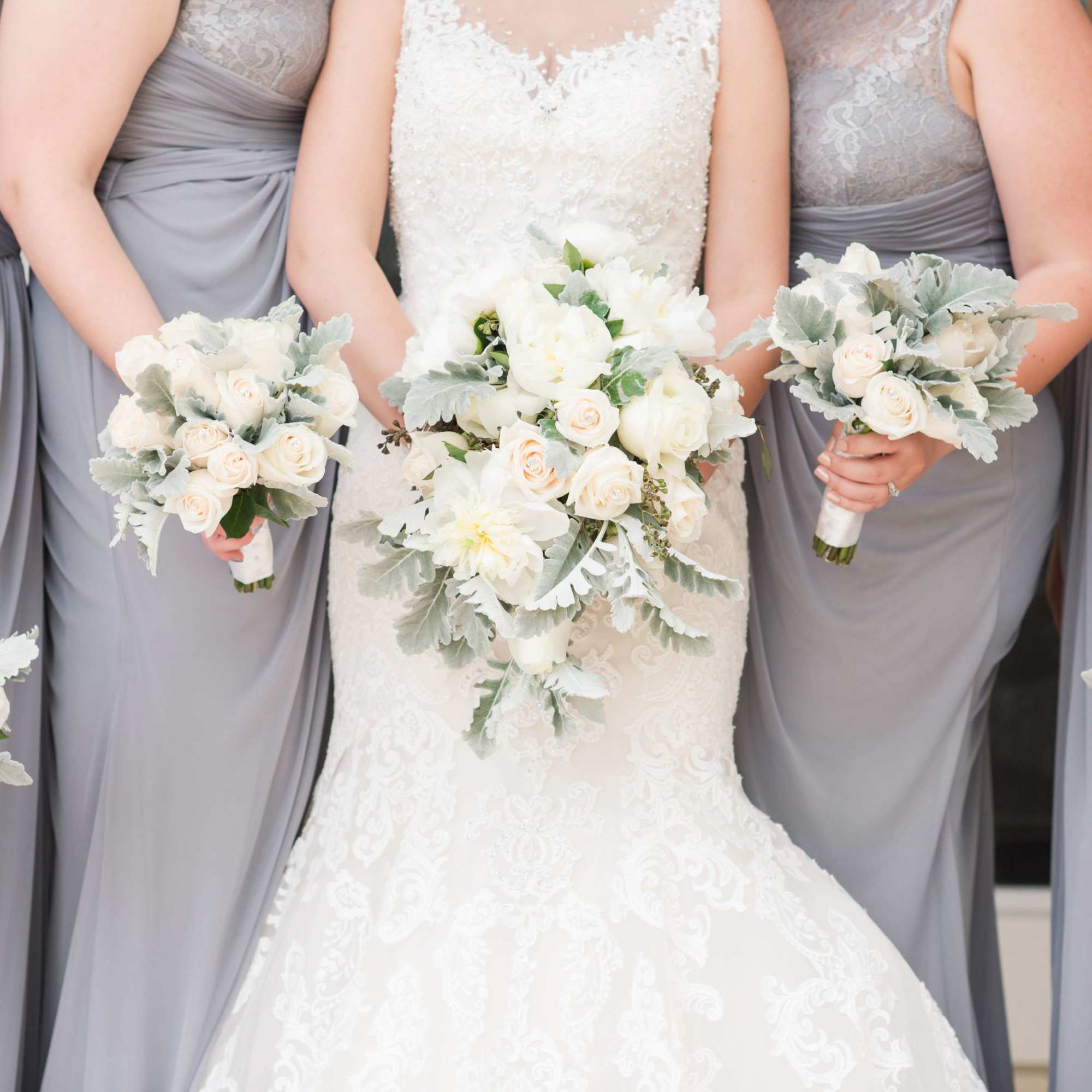 Designed after the snow covered peaks of the rookies this bouquet of