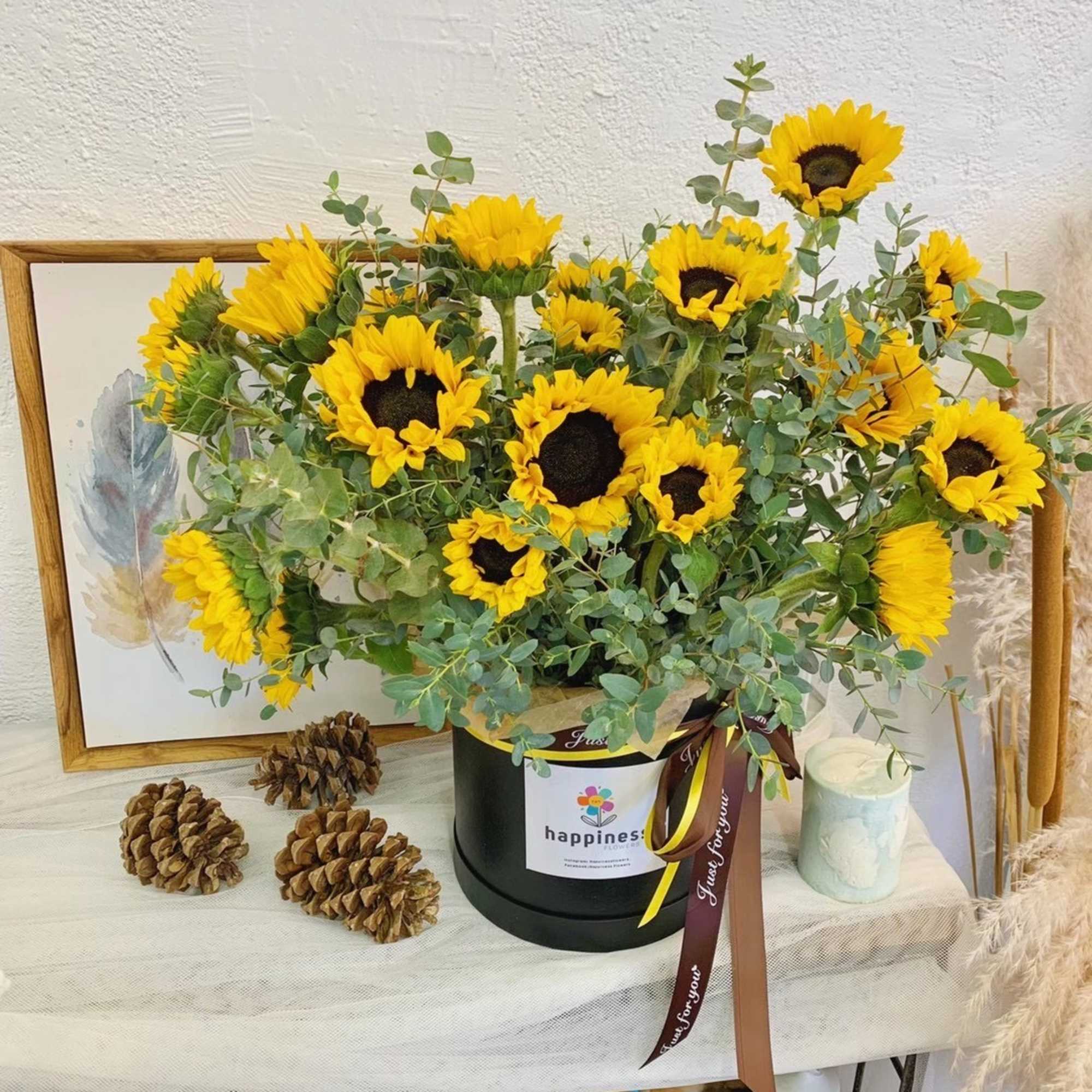 Sunflower Bucket Sunflower Bucket