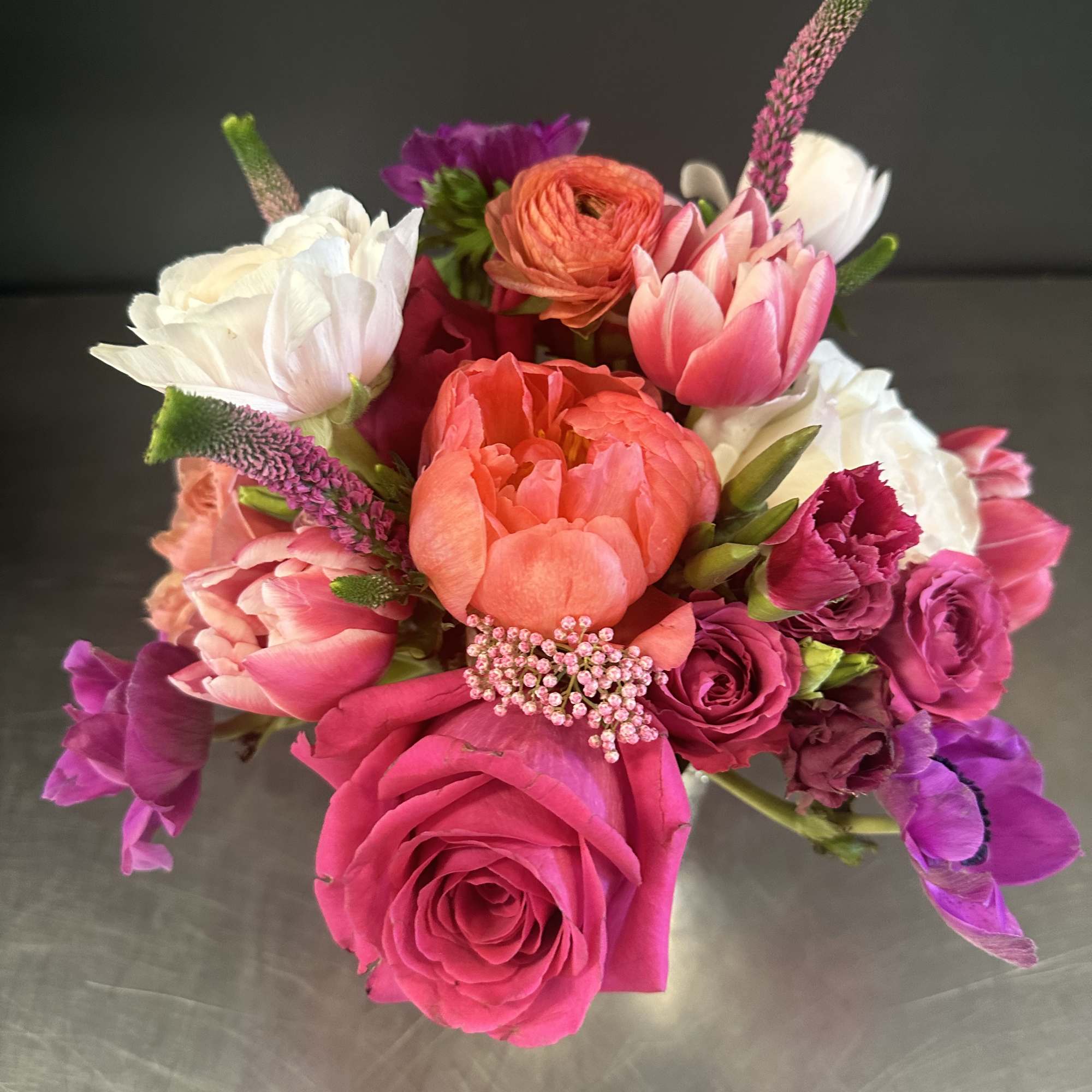  A beautiful mixture of pinks to brighten anyones day!