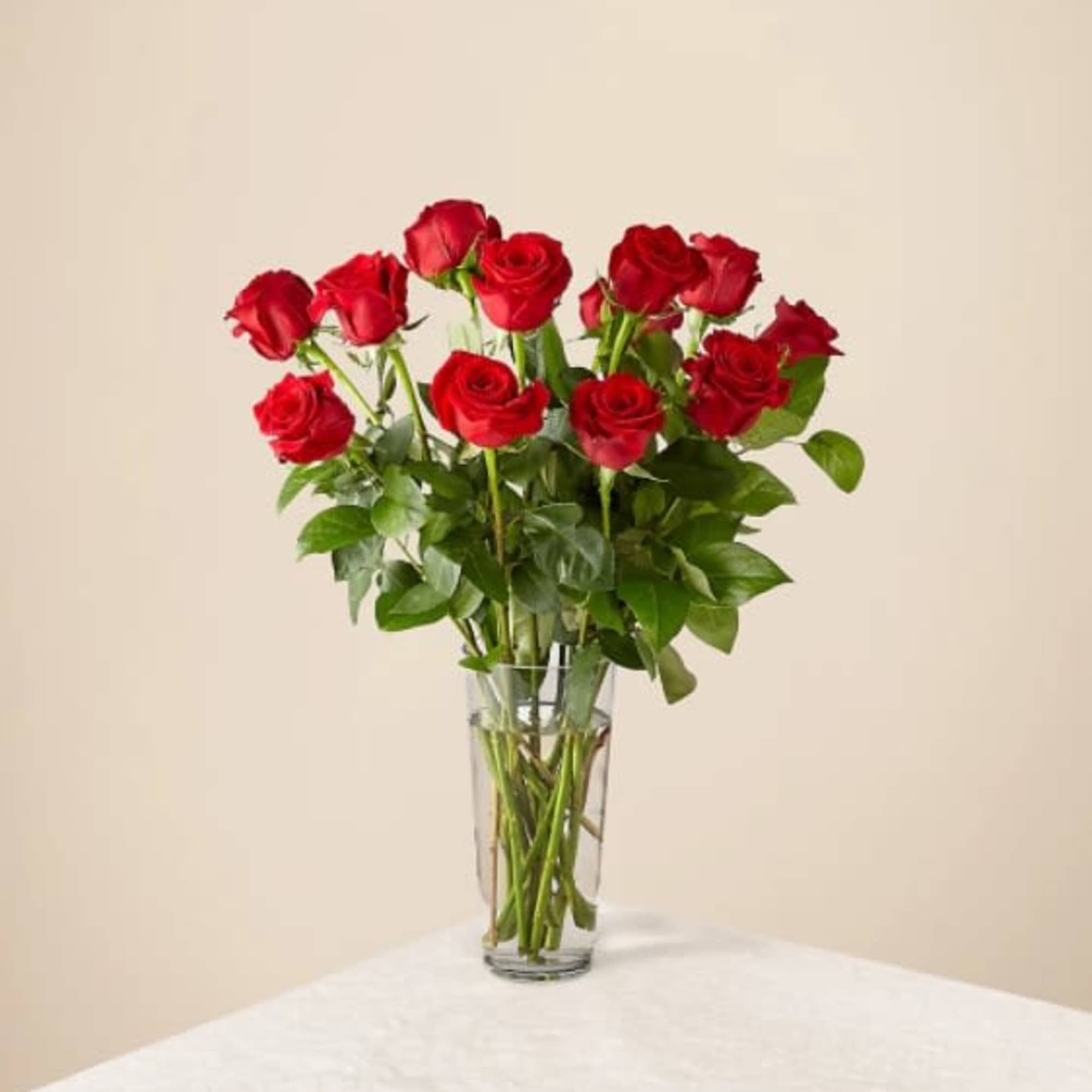 You can never go wrong with a bouquet of hand delivered long