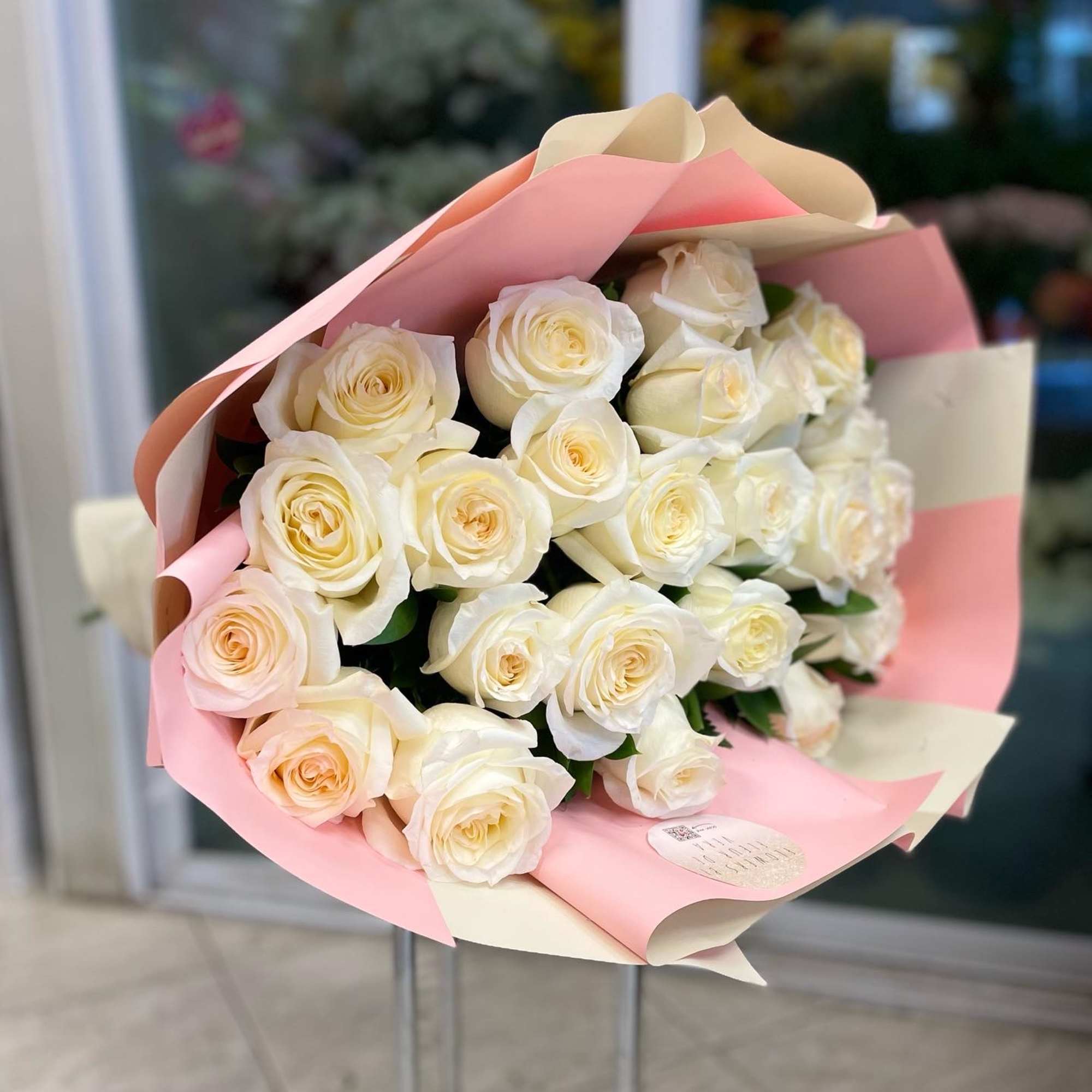 The photo shows a standard size.