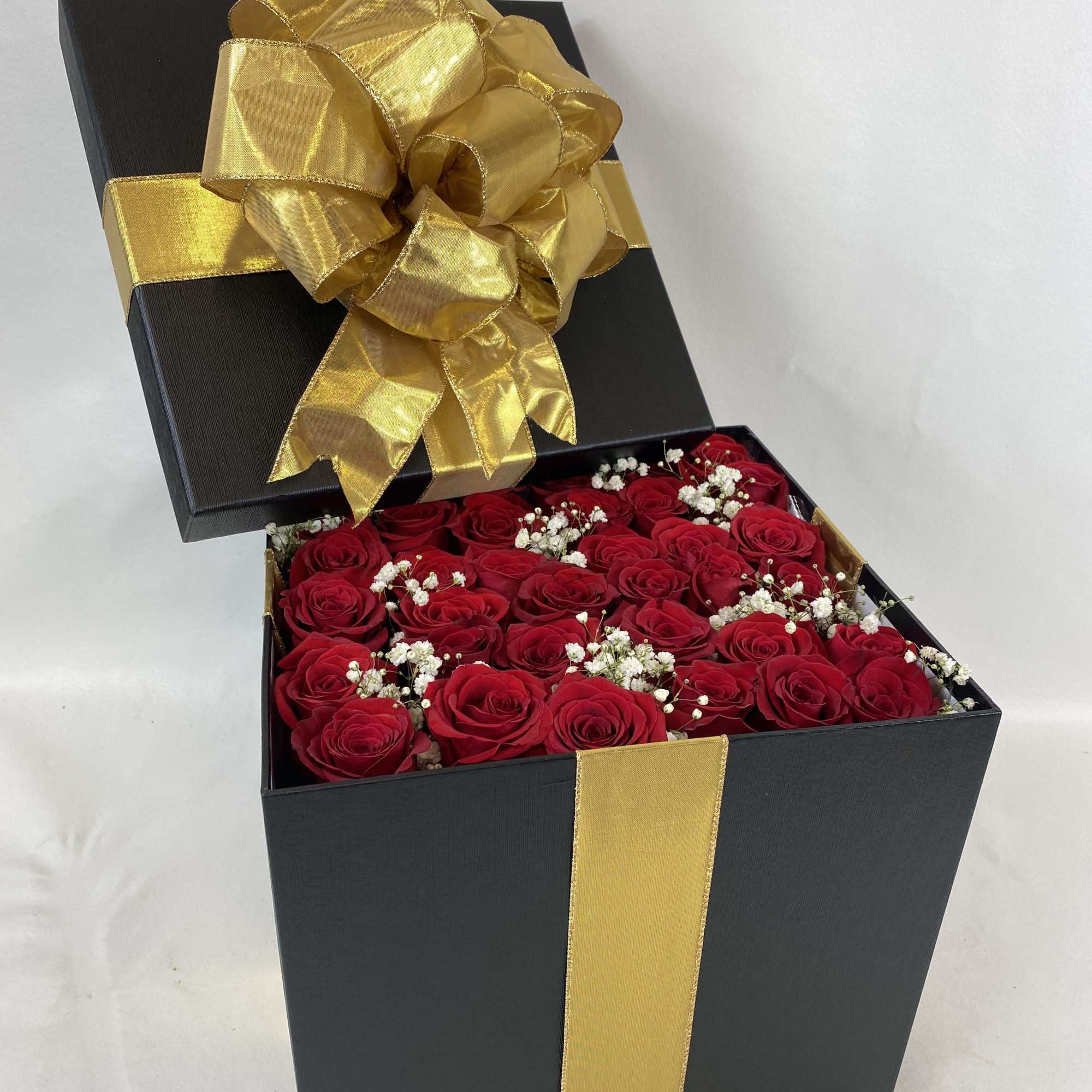 WOW her with a jumbo romantic surprise box filled with 36/3 dozen