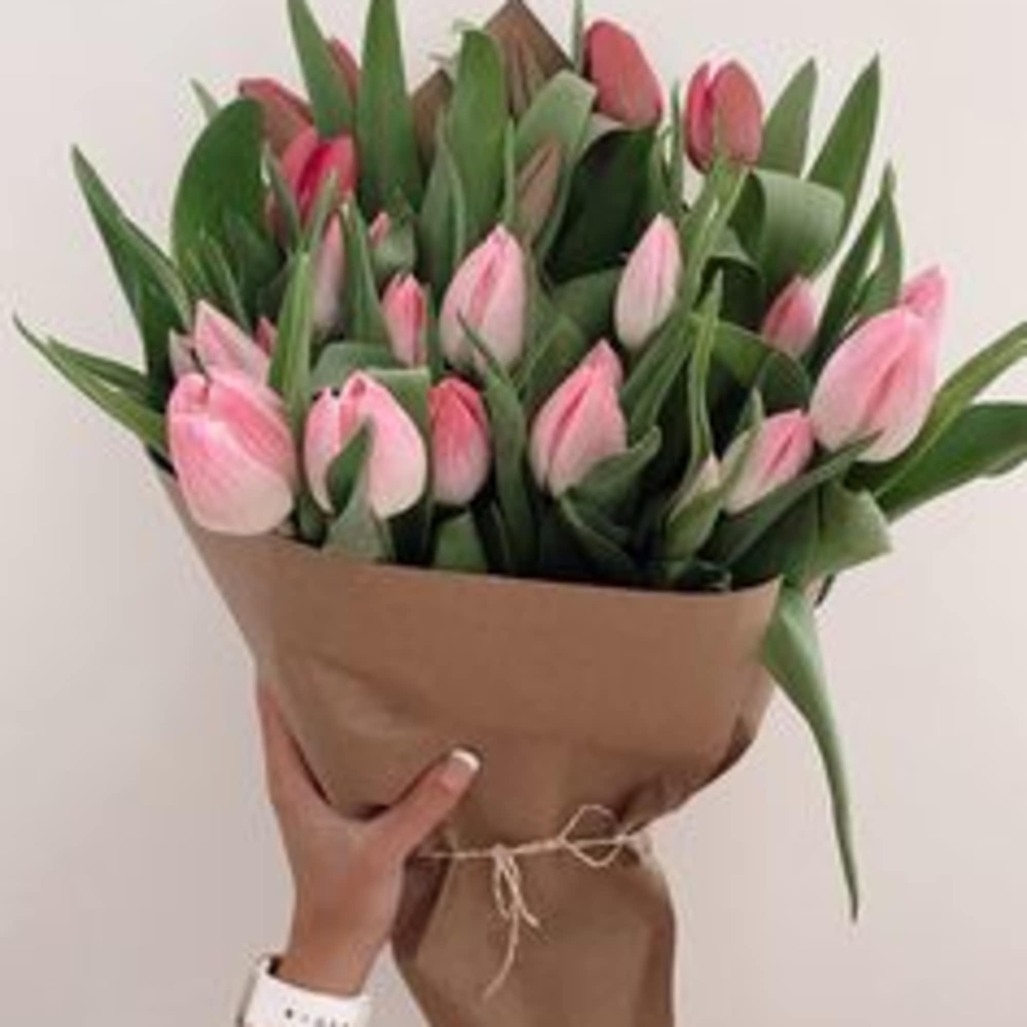 Pink tulip bouquet  Pink tulip bouquet