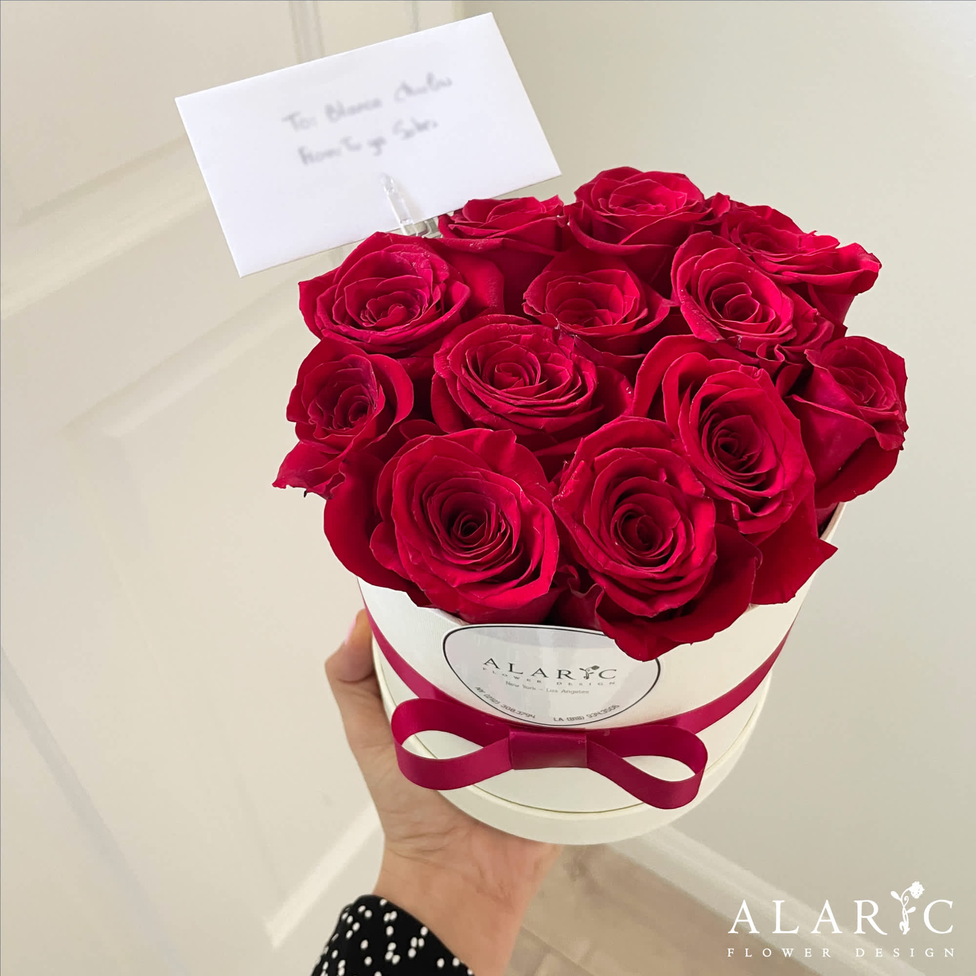 Express your love to your significant other with this arrangement of fresh