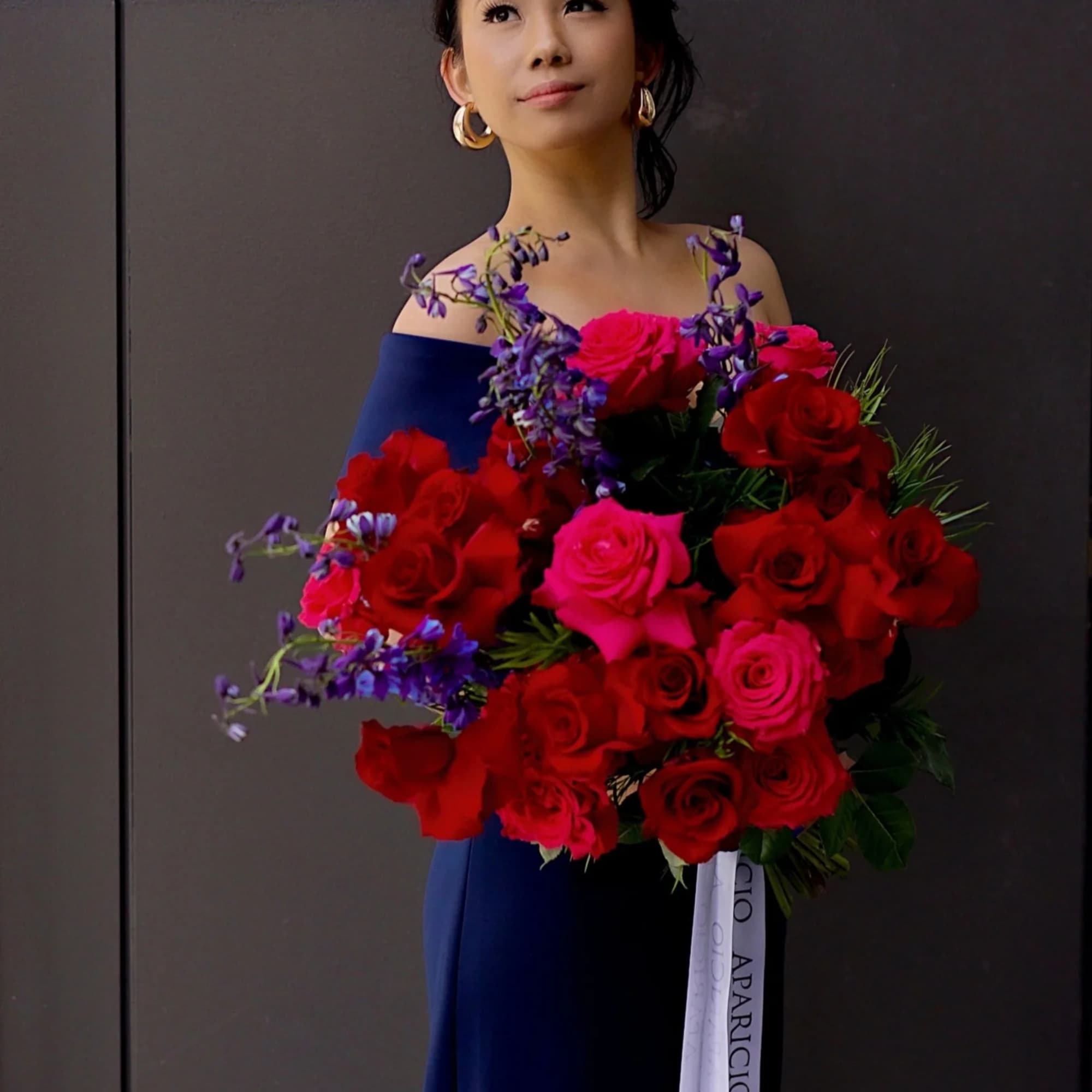 Our &quot;Passion in Madrid&quot; designer bouquet is a bold and passionate floral