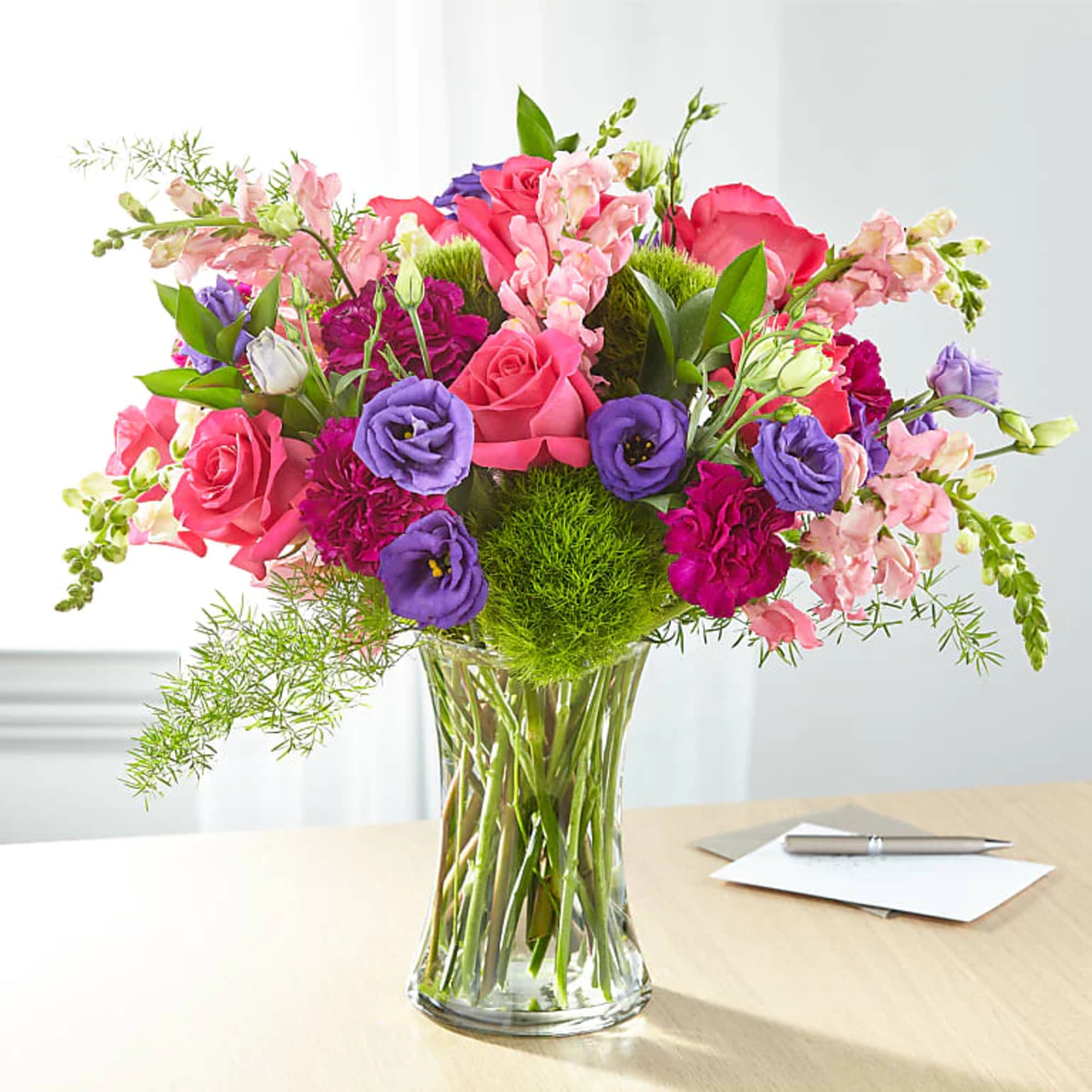 This design evokes comfort and charm through its bright shades.