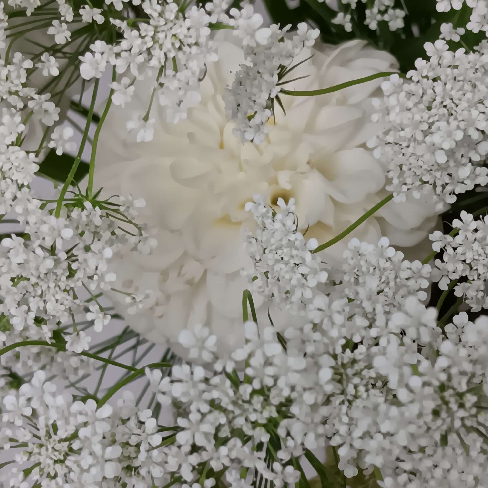 This ethereal arrangement is a calming, peaceful gesture that shows them you