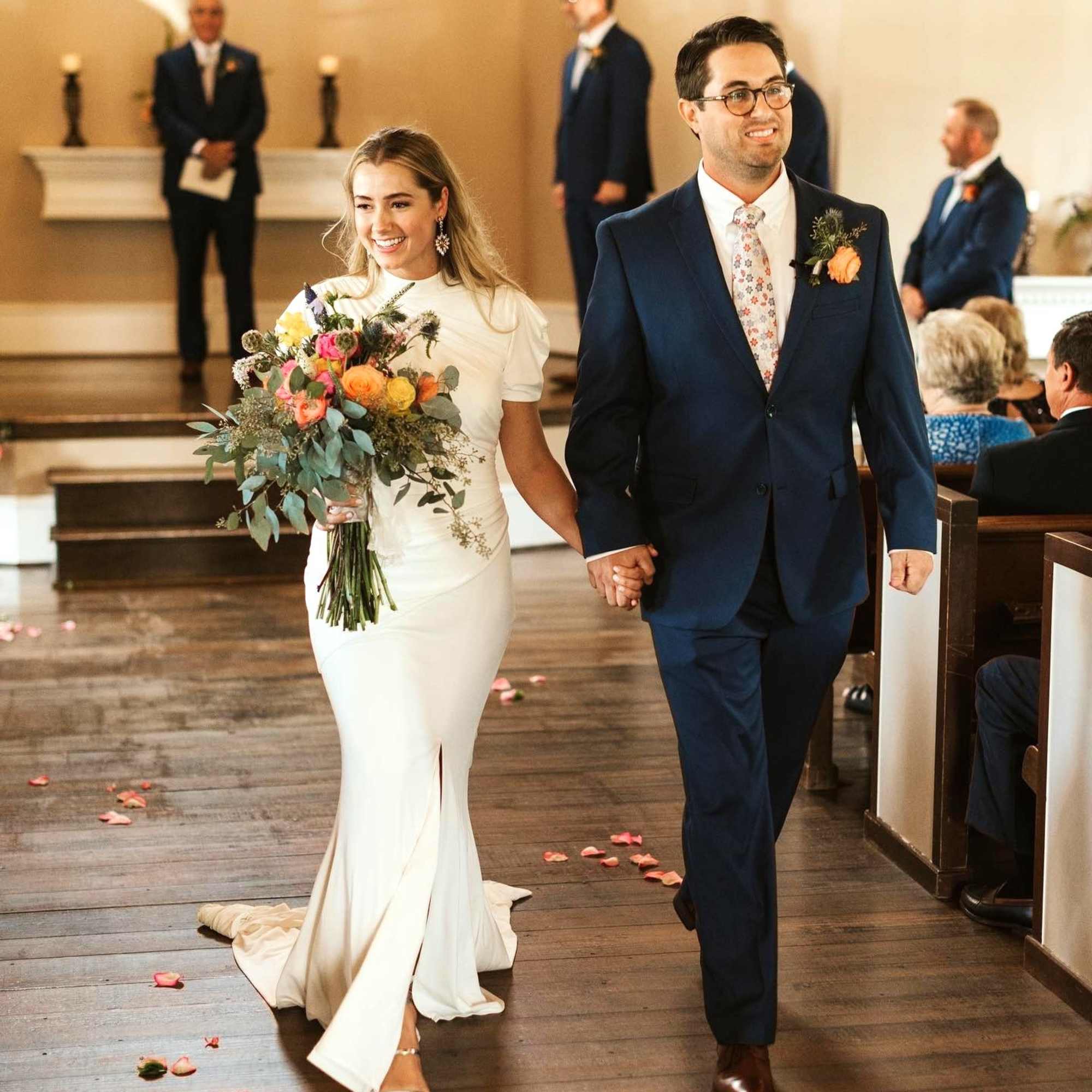 This fun summer bouquet is bound to make anyone smile. The colorful