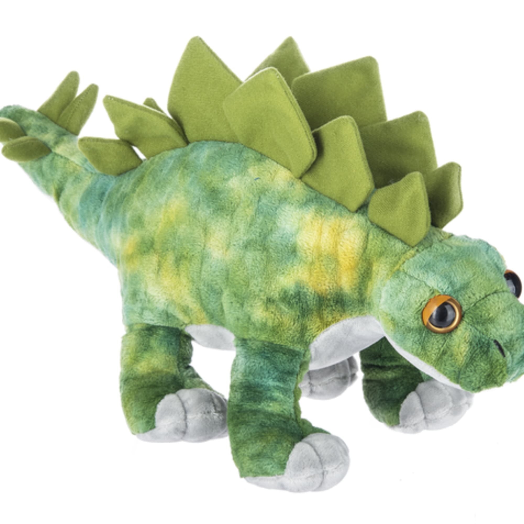 STANDARD - STEGOSAURUS (green)
DELUXE - ANKYLOSAURUS (blue)
PREMIUM- TYRANNOSAURUS (gray)

Color: Multi
Dimensions: 15&quot; L.