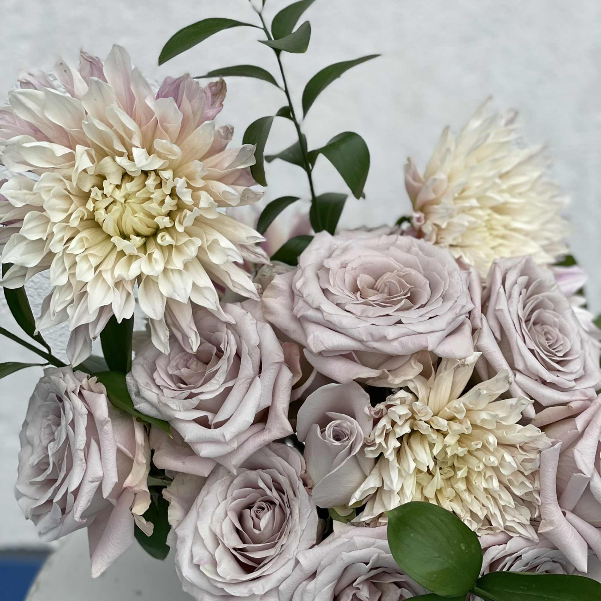 This rare and unique arrangement is striking in its simplicity, the muted