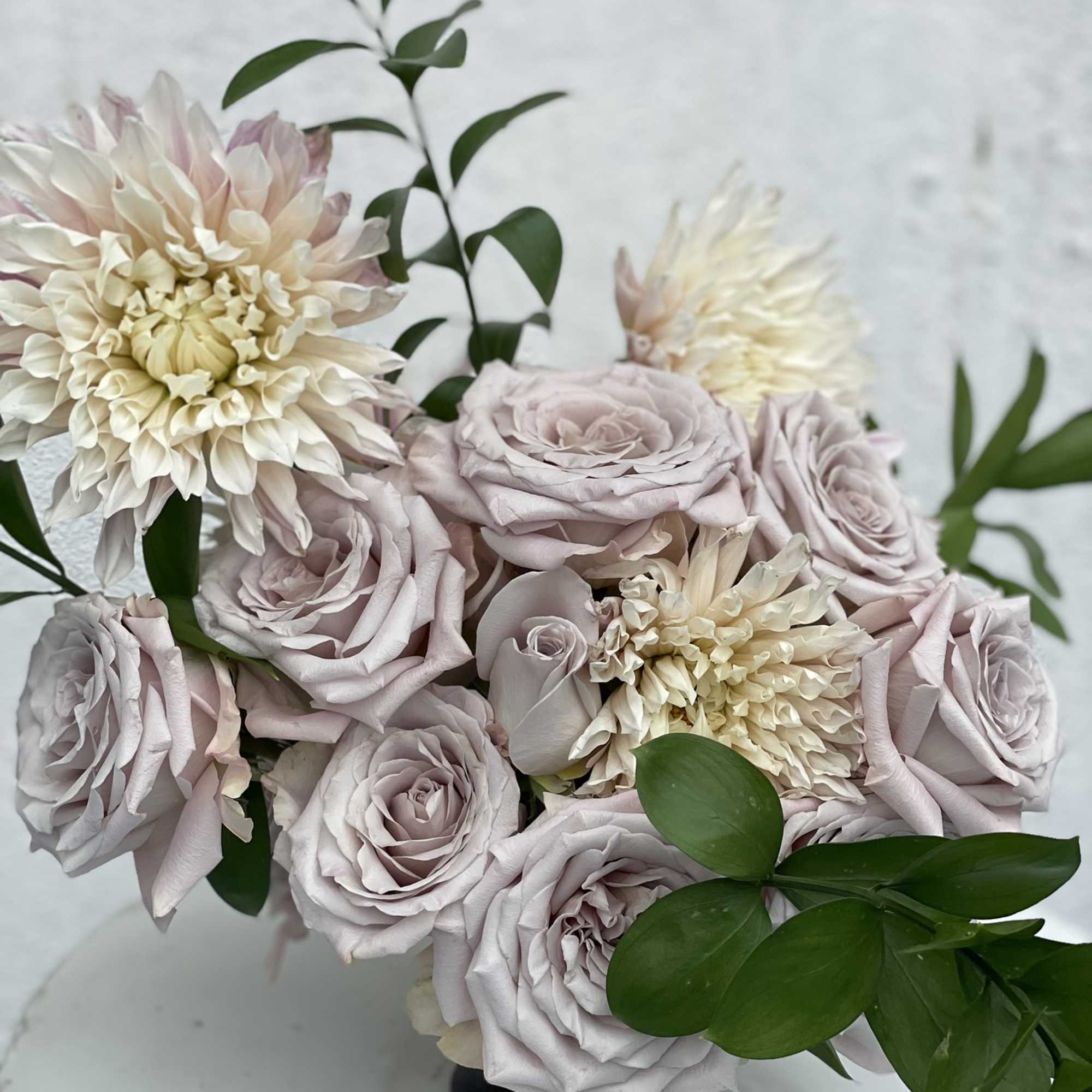 This rare and unique arrangement is striking in its simplicity, the muted