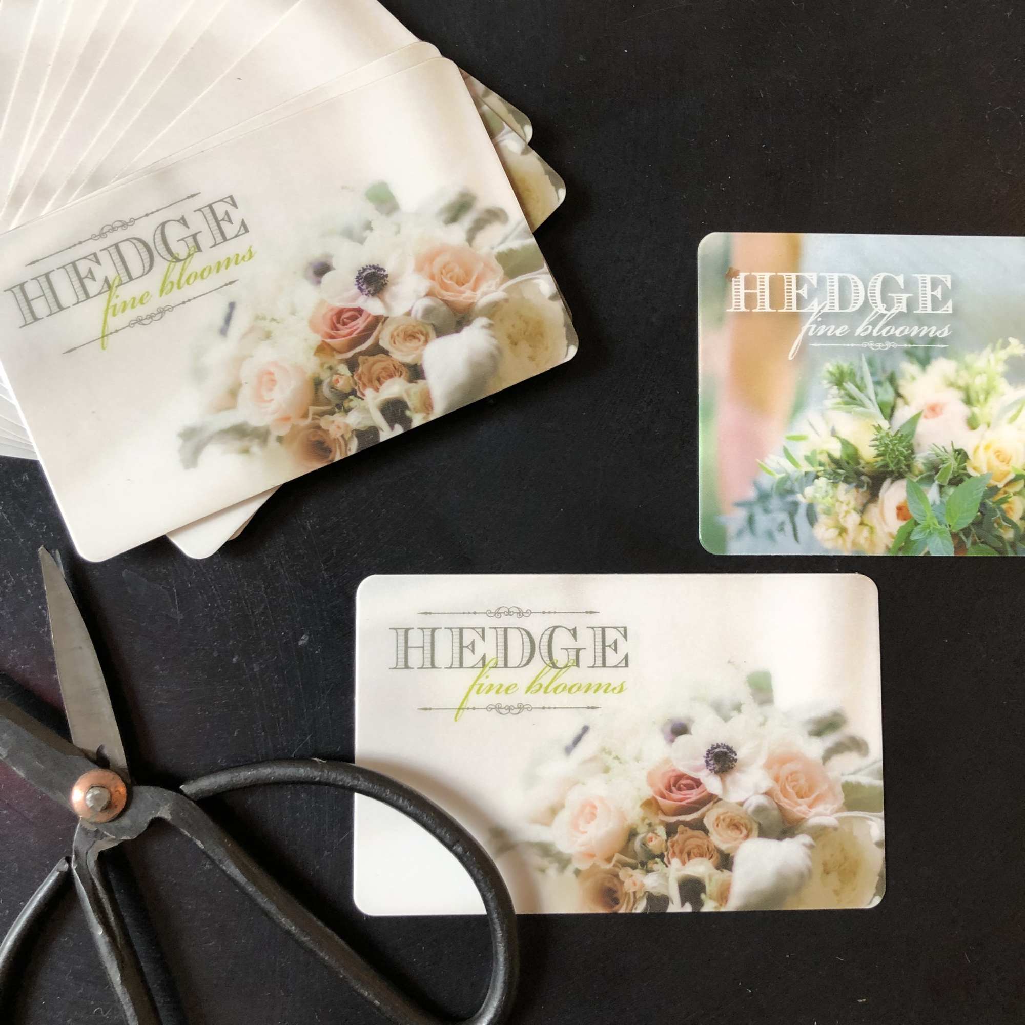 Share the gift of flowers.  Redeemable in our retail locations and