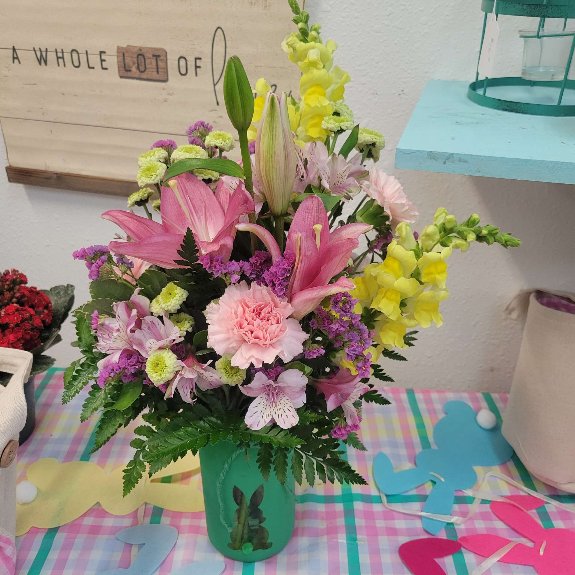 When you order a designers choice like this you can request a