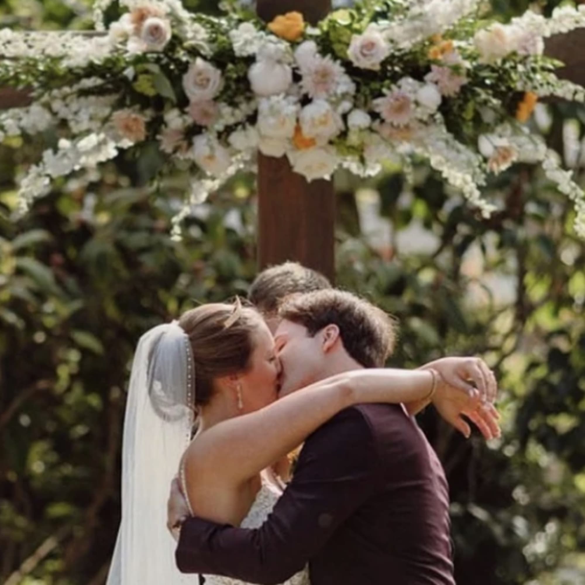 Floral Swag to attach to your wedding arch  3&#039; wide 