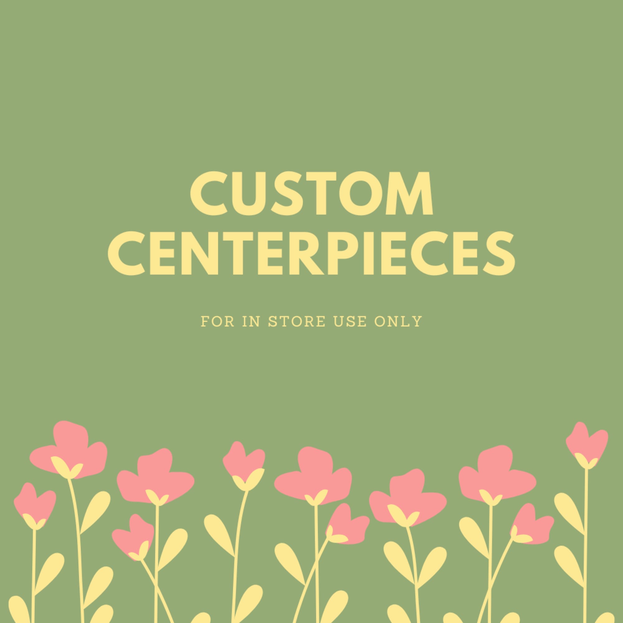 FOR IN STORE USE ONLY