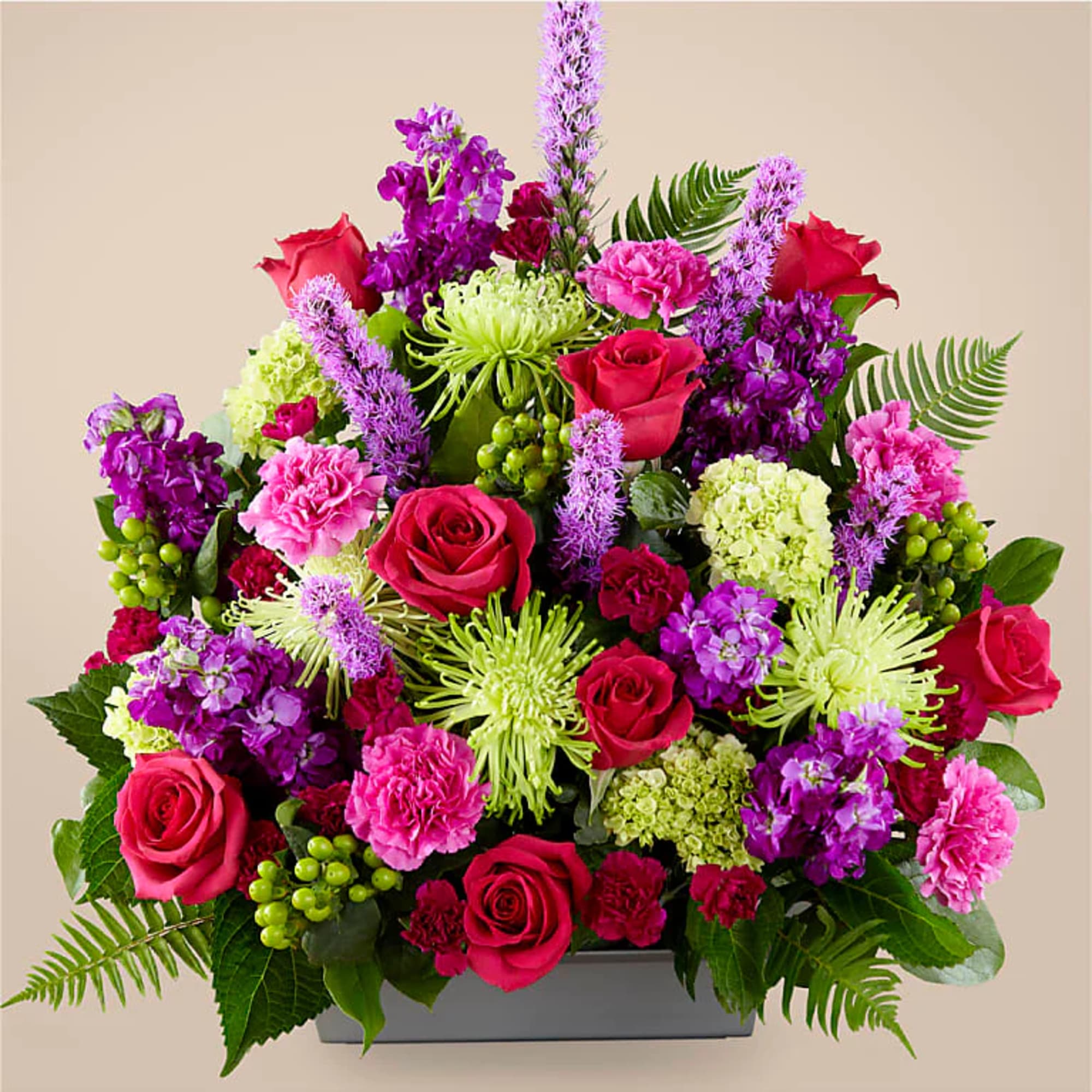 A lovely way to say &#039;farewell,&#039; this bright and beautiful arrangement expresses