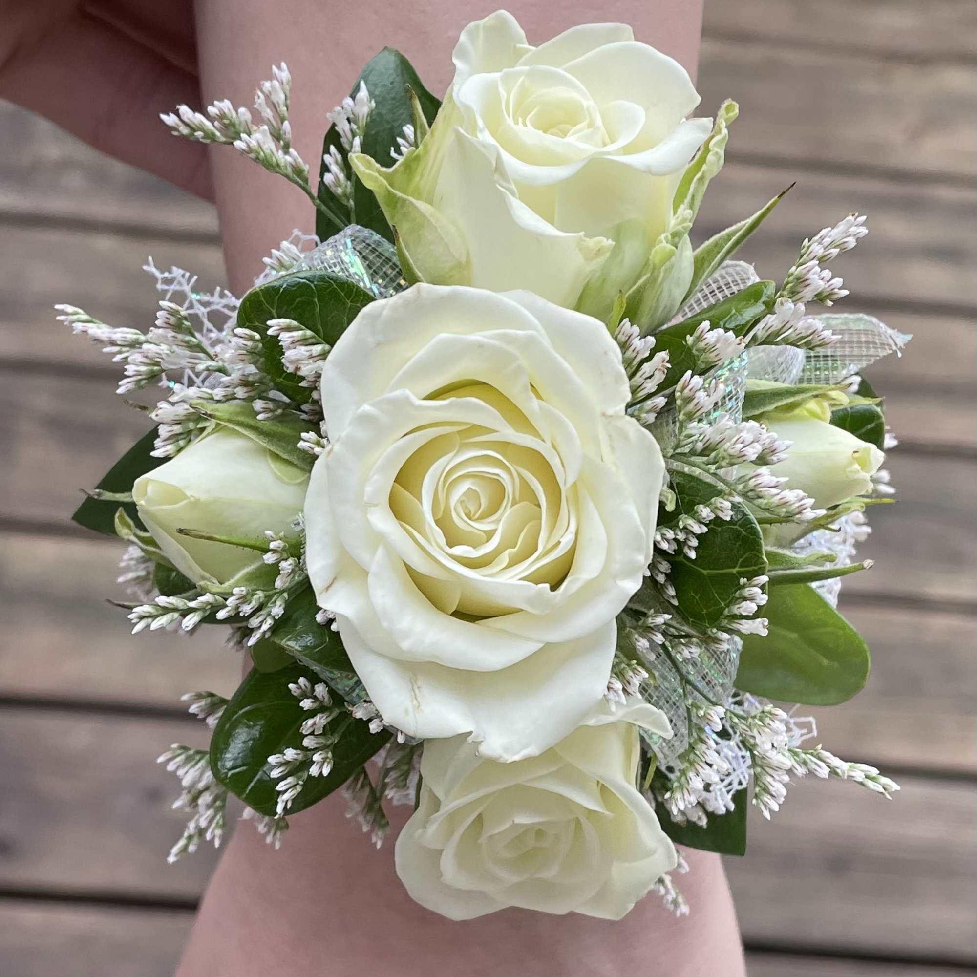 wrist corsage for green dress Amazon.com: Ling's moment 6pcs Wedding Wrist Corsage Artificial Flowers,  Girl/Mother Homecoming Prom Corsages Wristlet Dcor, etc. Emerald Green  Sage : Home & Kitchen