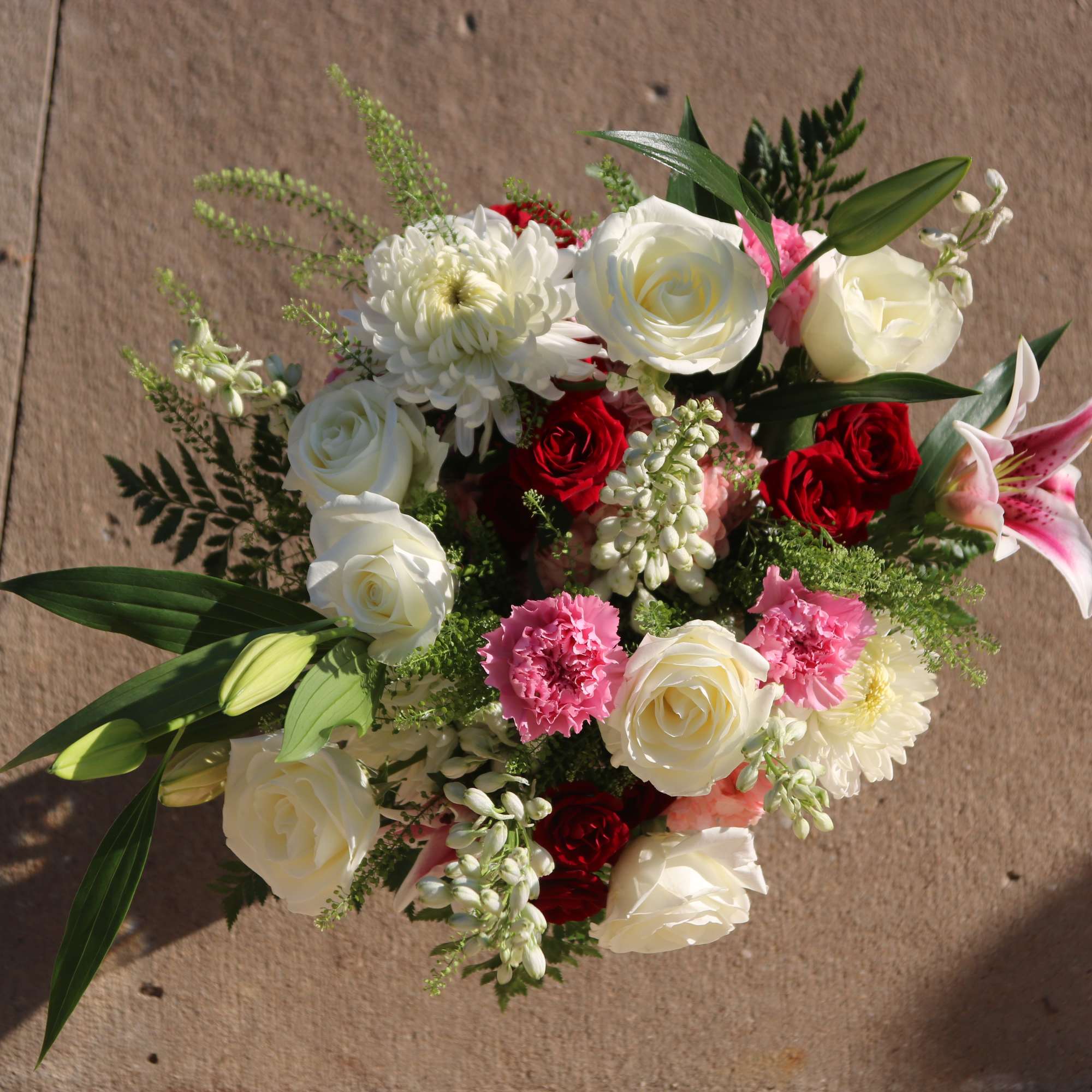 A sweet arrangement guaranteed to bring floral joy!