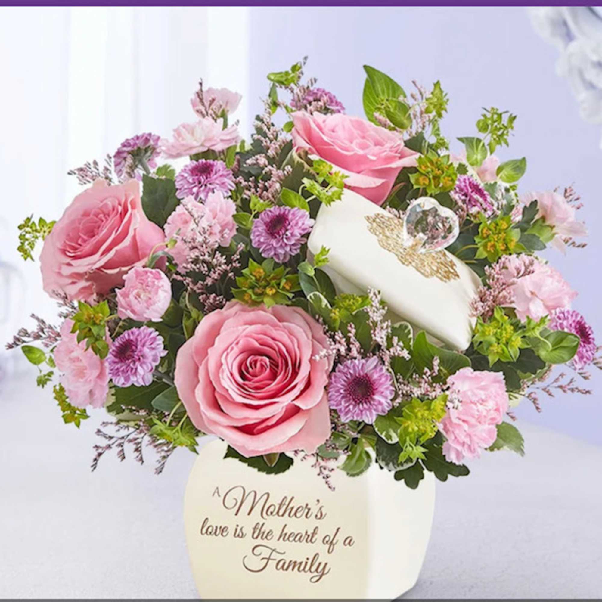 BEAUTIFUL BLOOMS IN MOM KEEPSAKE