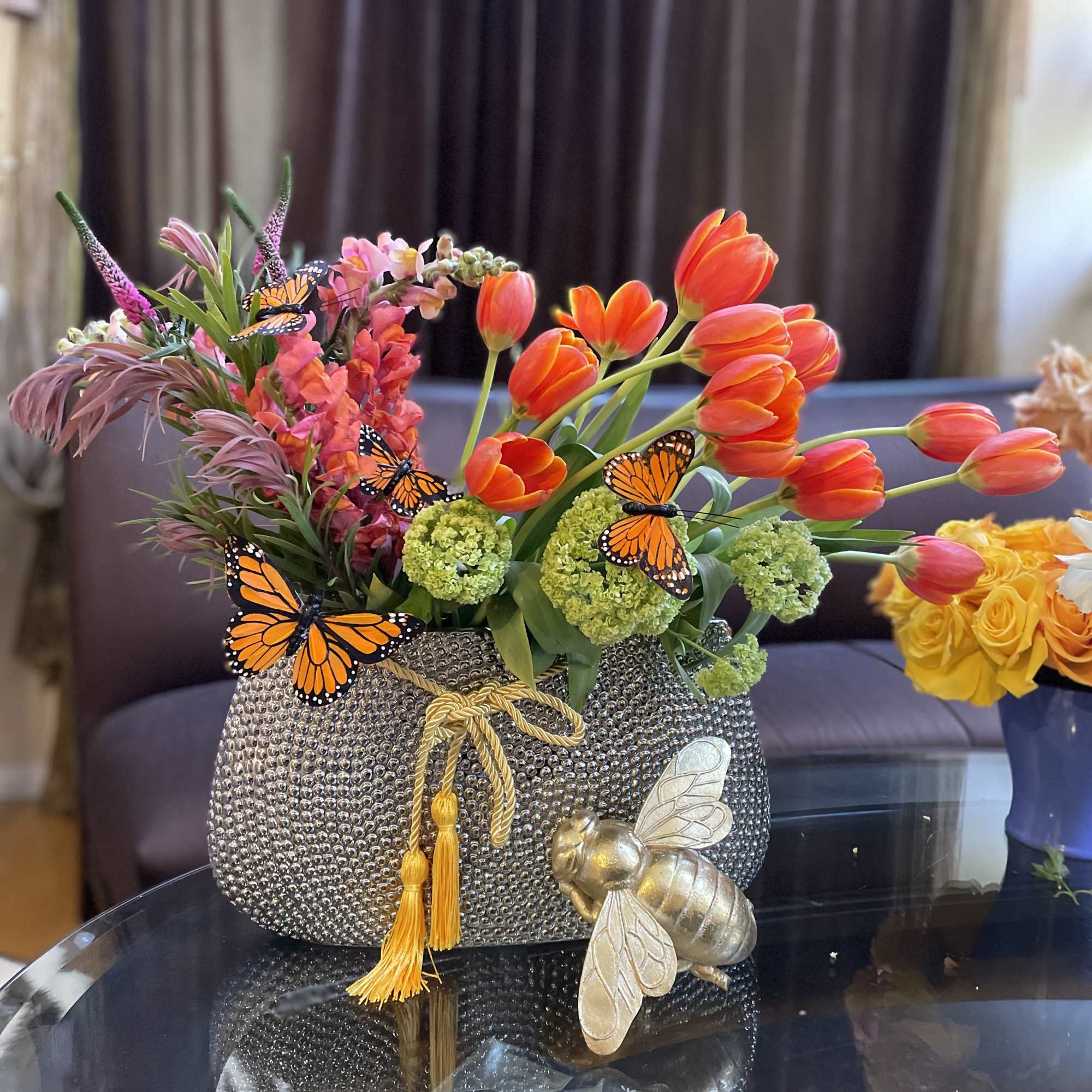 Orange tulips are a vibrant and eye-catching variety of this beloved spring