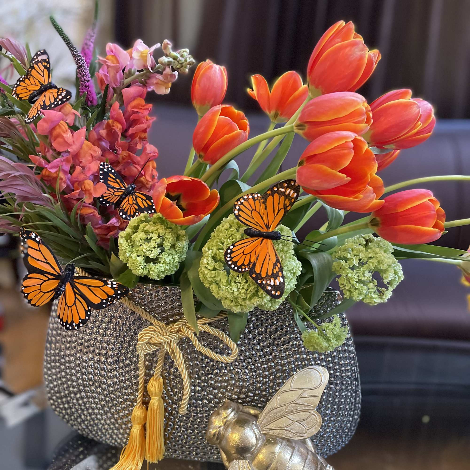 Orange tulips are a vibrant and eye-catching variety of this beloved spring