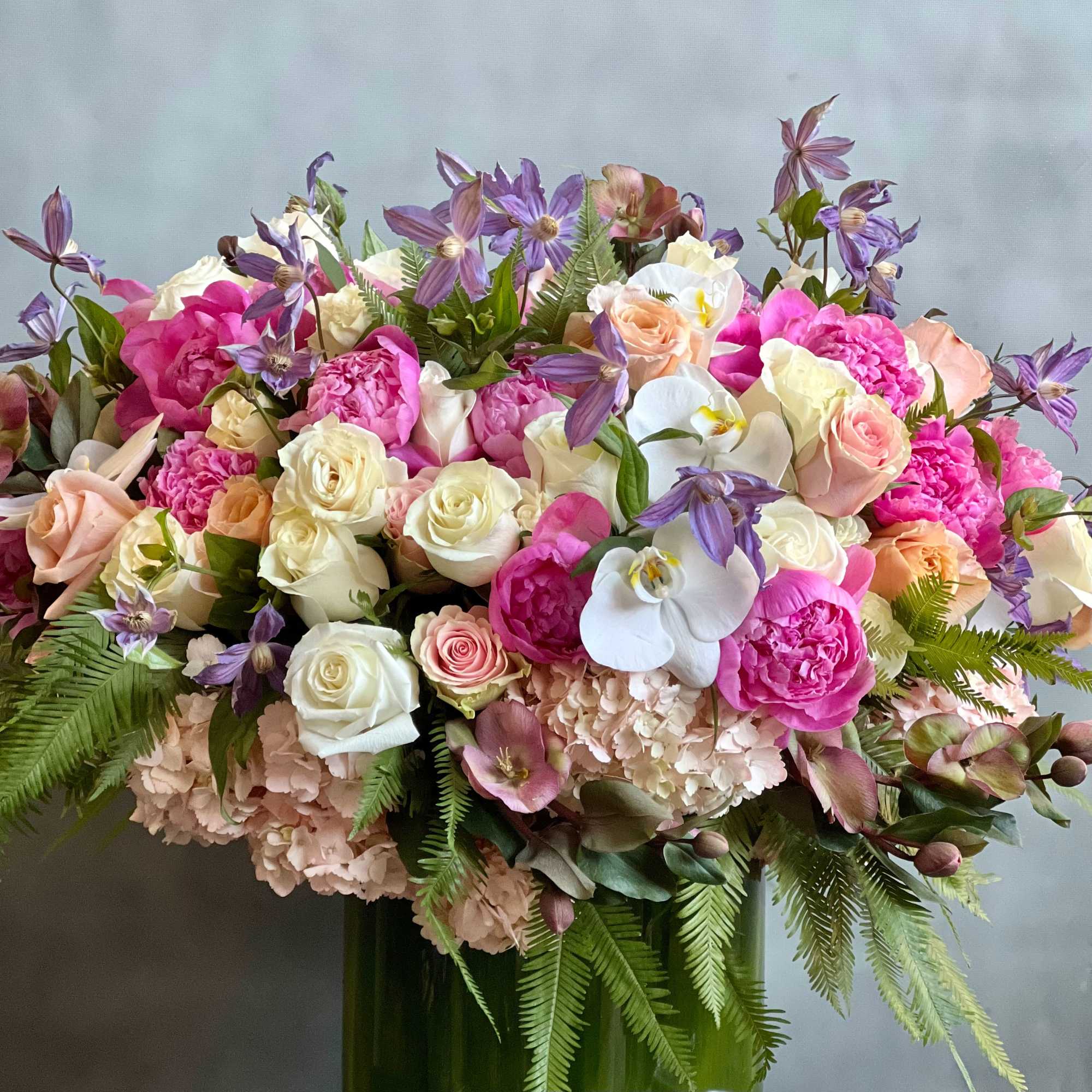 A large array of various blooms that add a subtle touch of