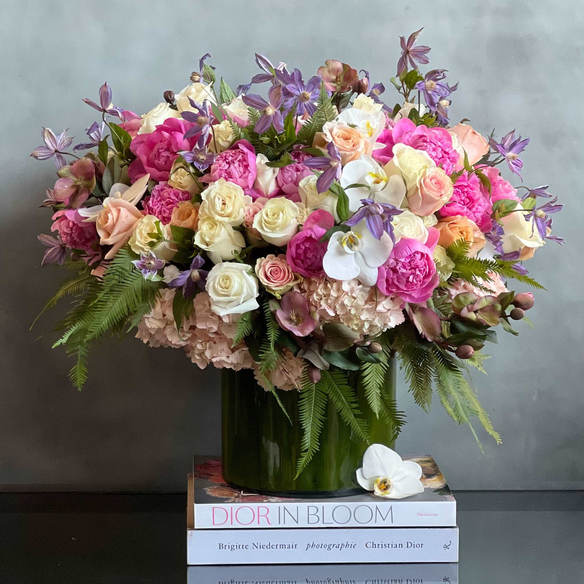 A large array of various blooms that add a subtle touch of