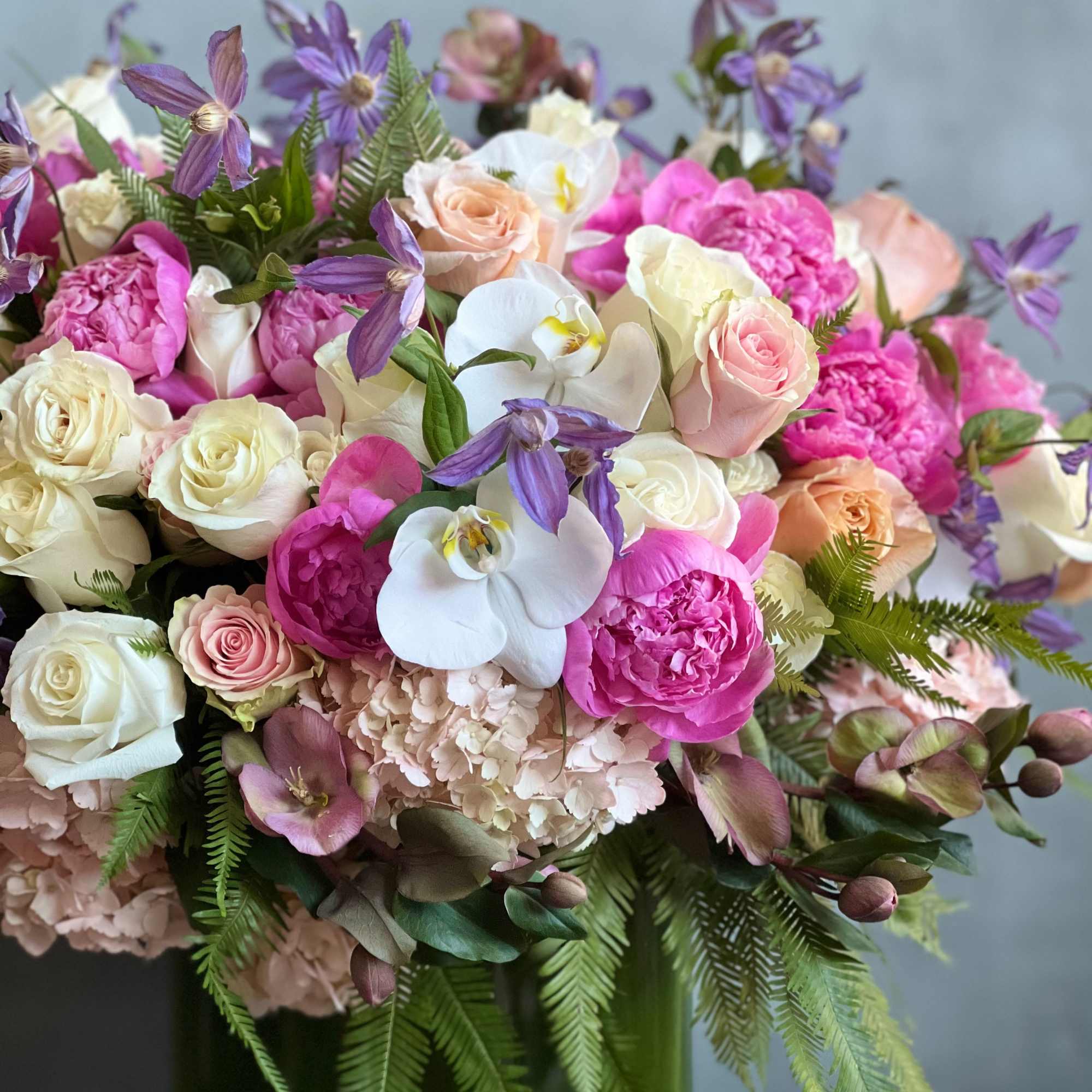 A large array of various blooms that add a subtle touch of