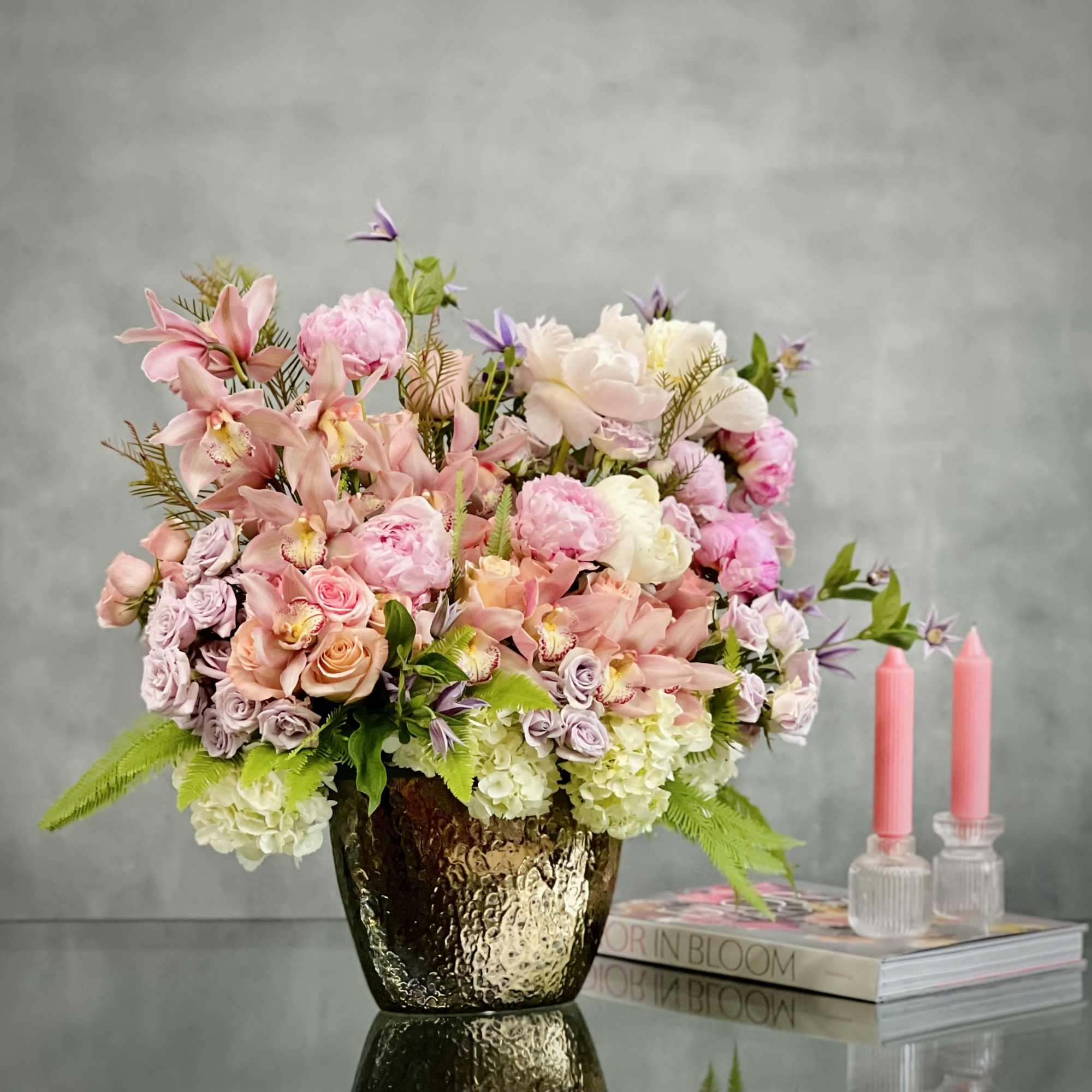 A sweet touch to a beautiful arrangement. In this piece, we have