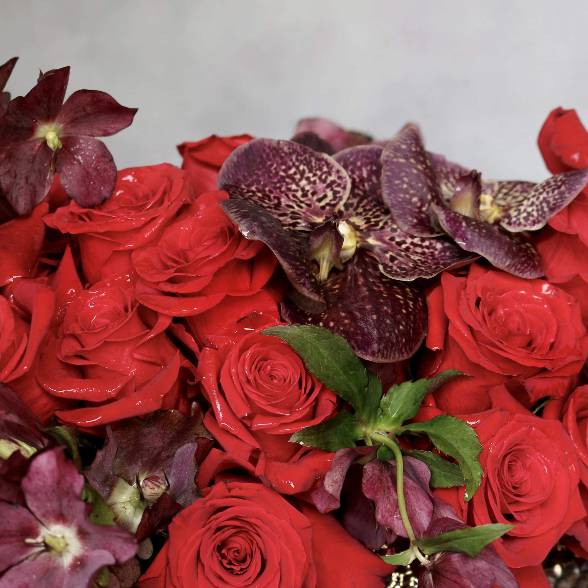 &quot;Adore Me&quot; is a romantic and rich arrangement filled with beautiful red