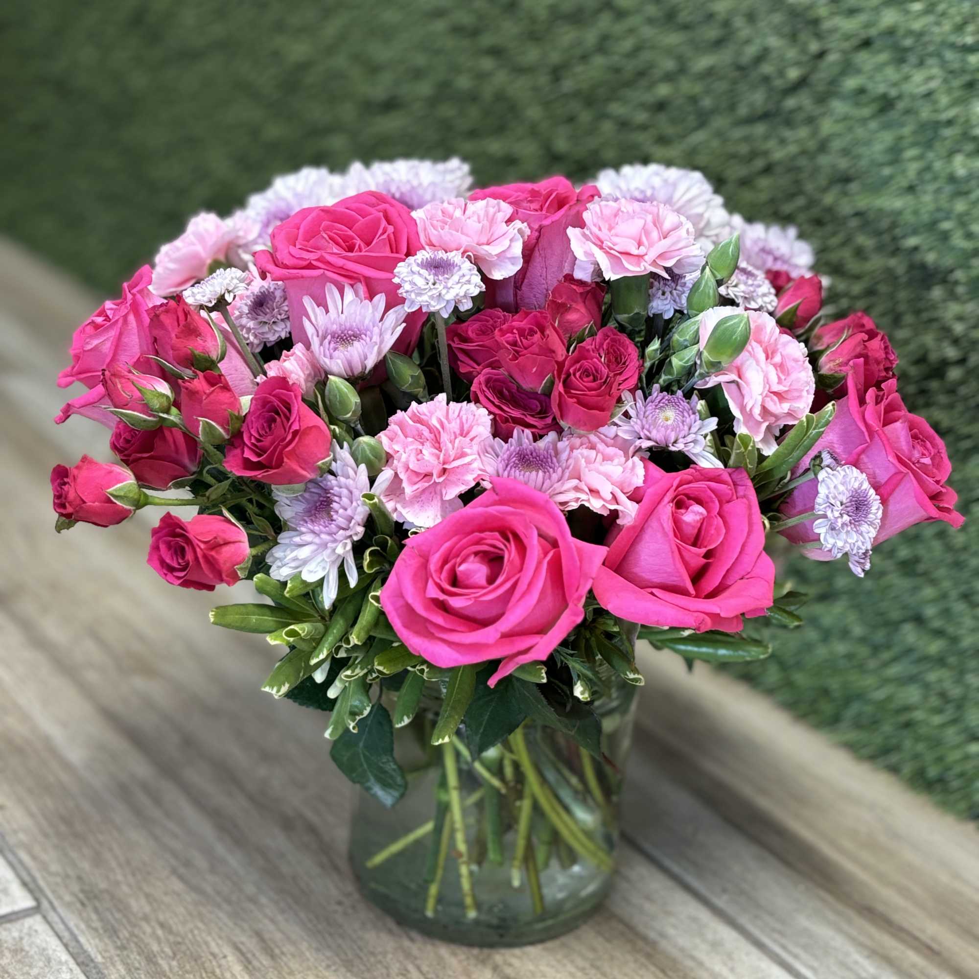 Sweet Pink colors with a touch of lavender. Sweet Pink colors with a touch of lavender.