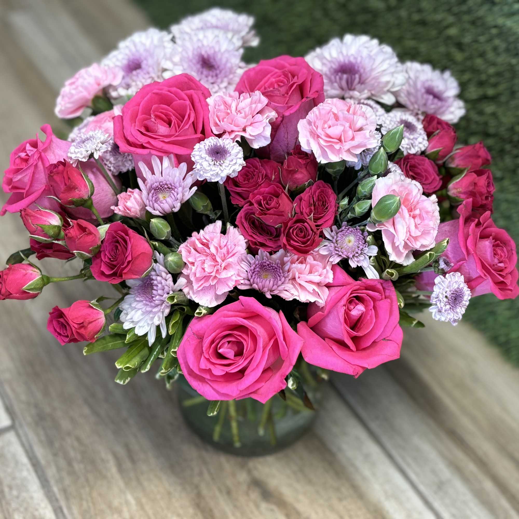 Sweet Pink colors with a touch of lavender. Sweet Pink colors with a touch of lavender.