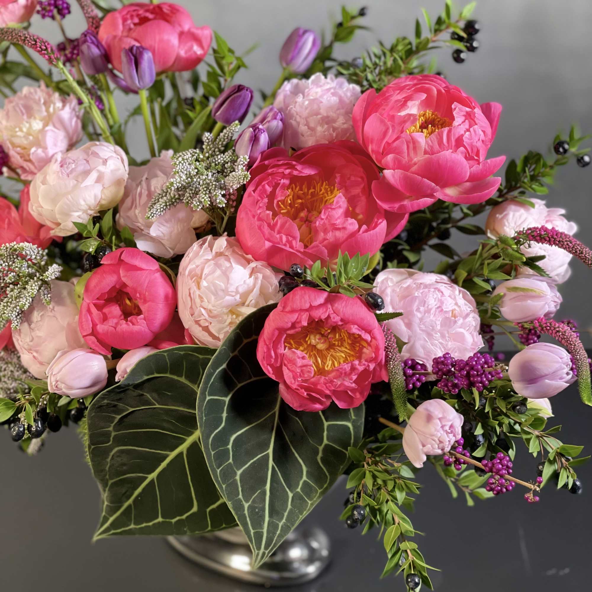 A cheerfully elegant piece that is sure to be a statement in