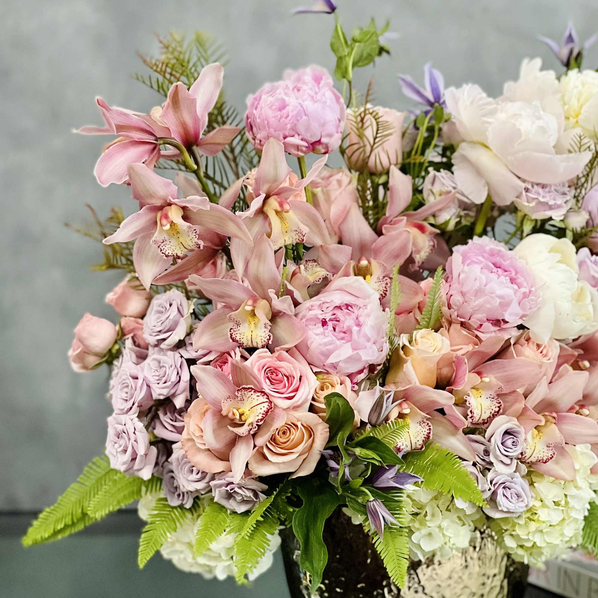 A sweet touch to a beautiful arrangement. In this piece, we have