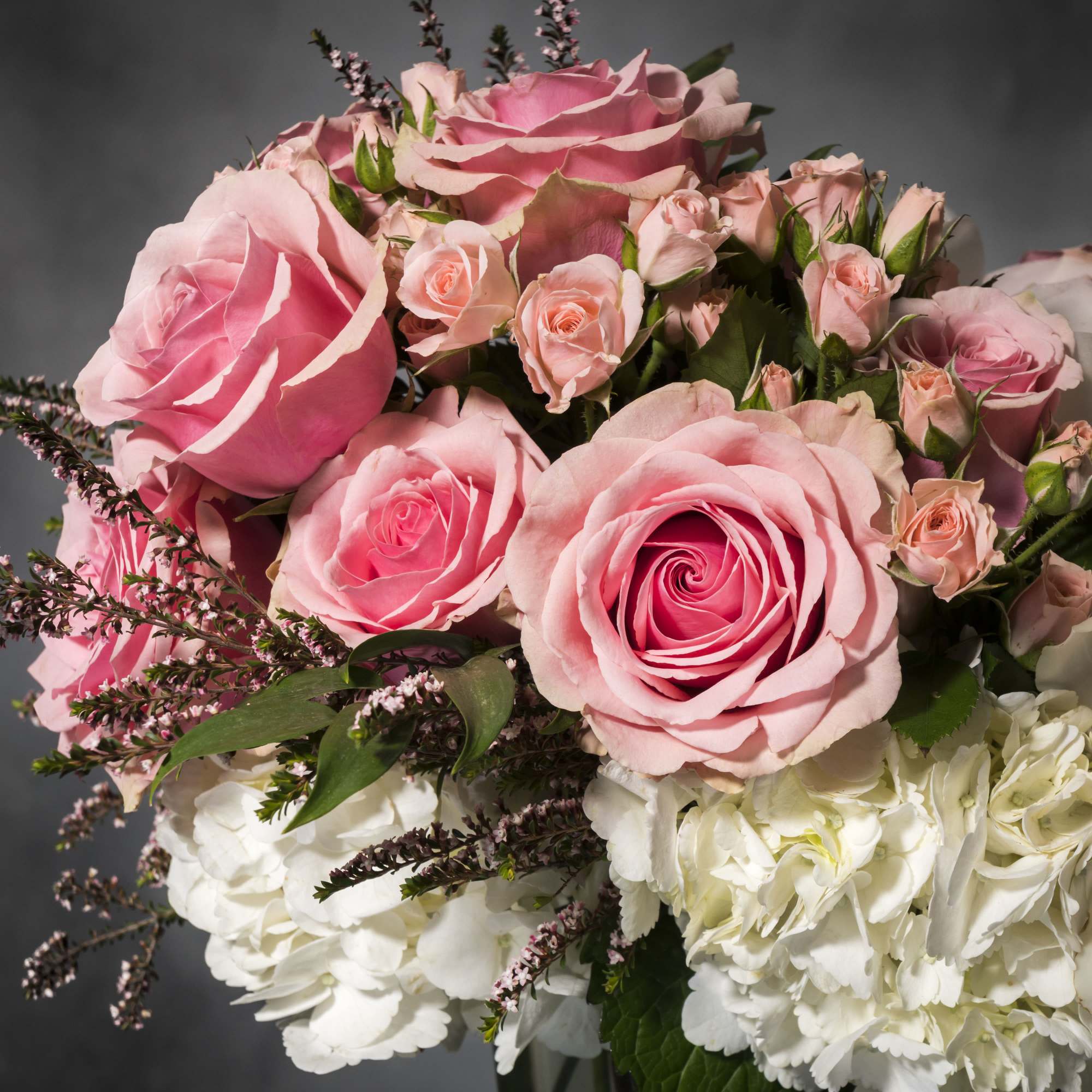 Uniquely designed to create a memorable impression, this spectacular arrangement of beautiful