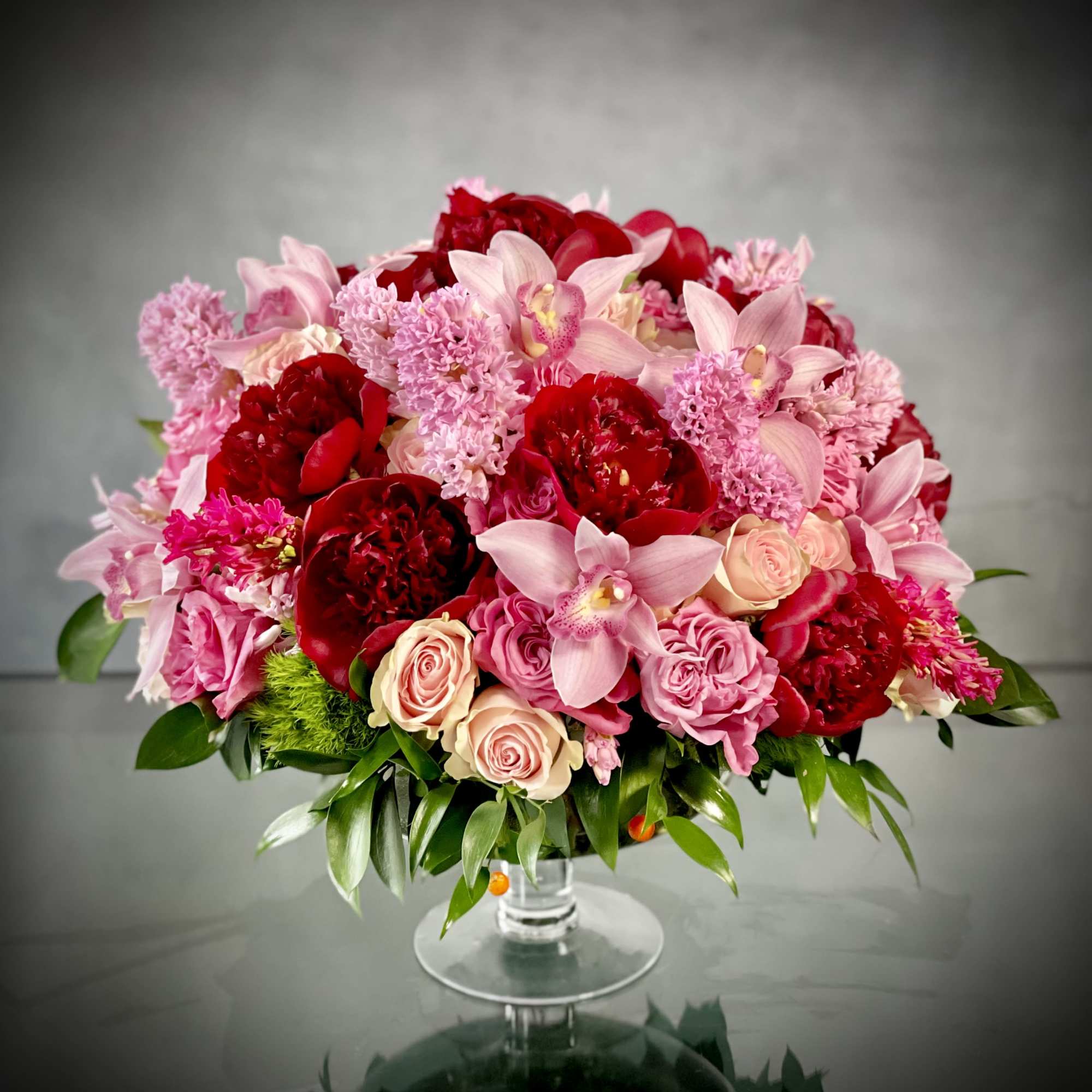 An array of vibrancy arranged in a beautiful vase, allowing for this