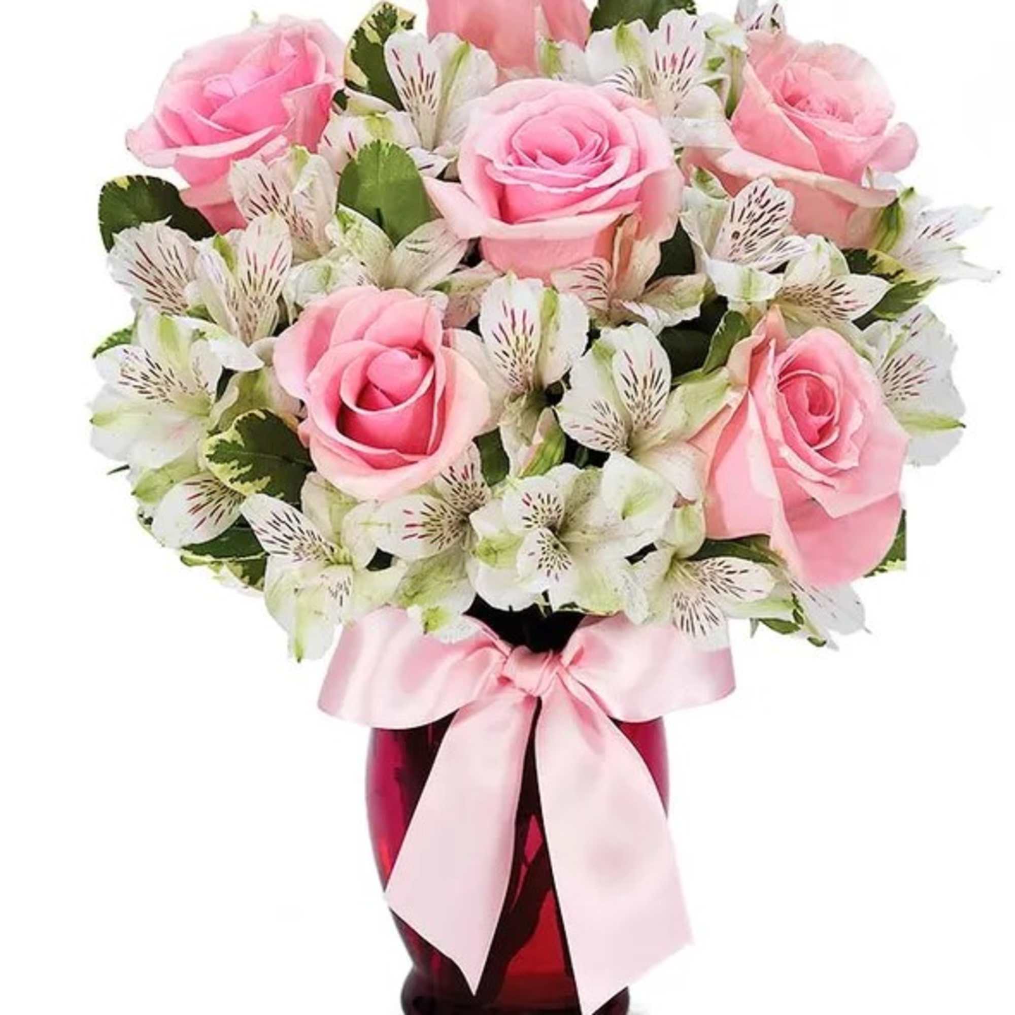 Add a touch of pink to her day with this Pink and