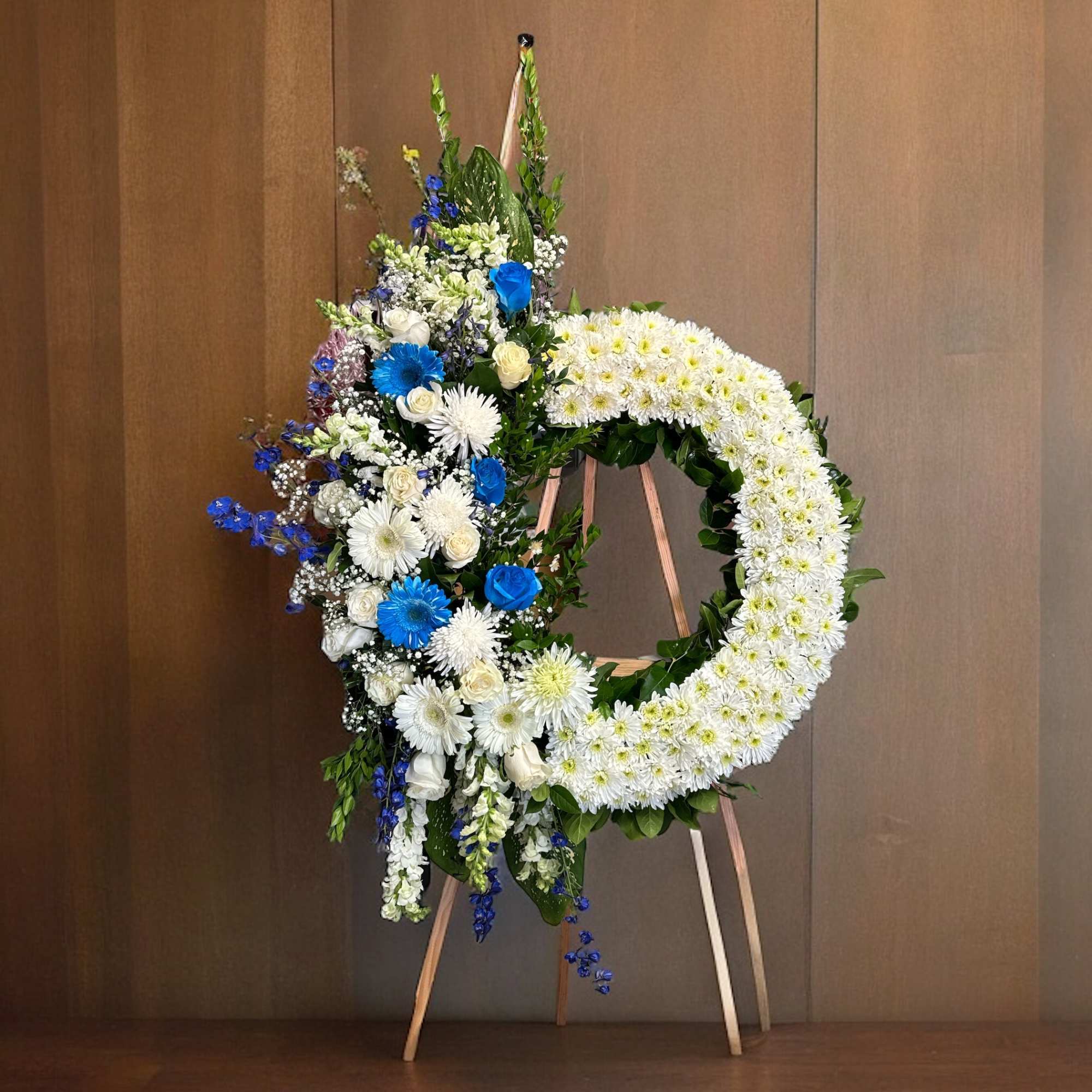 Beautiful mix of flowers to say goodbye to dear friend or colleague