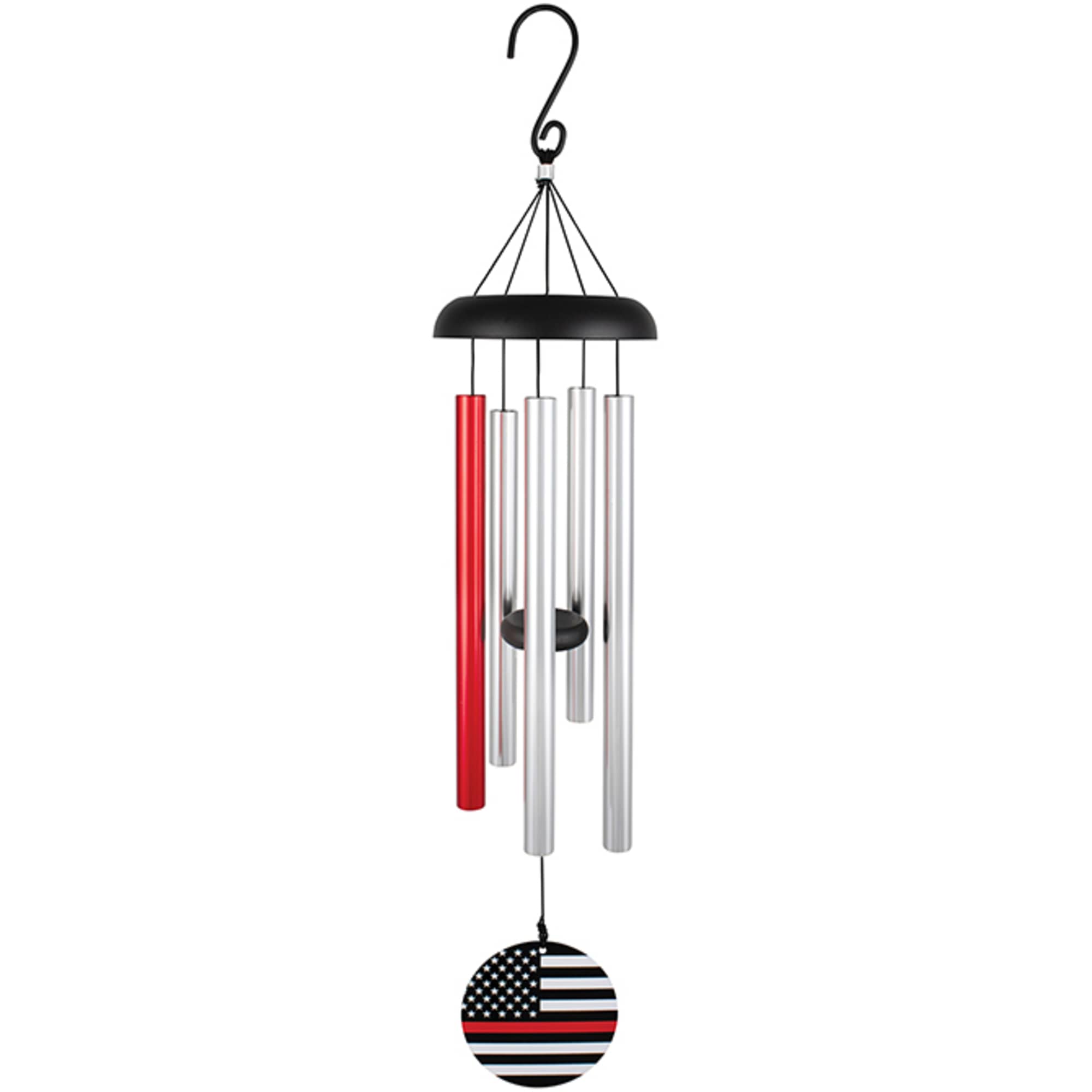 This 32&quot; wind chime has 5 heavy walled, center pinned tubes that
