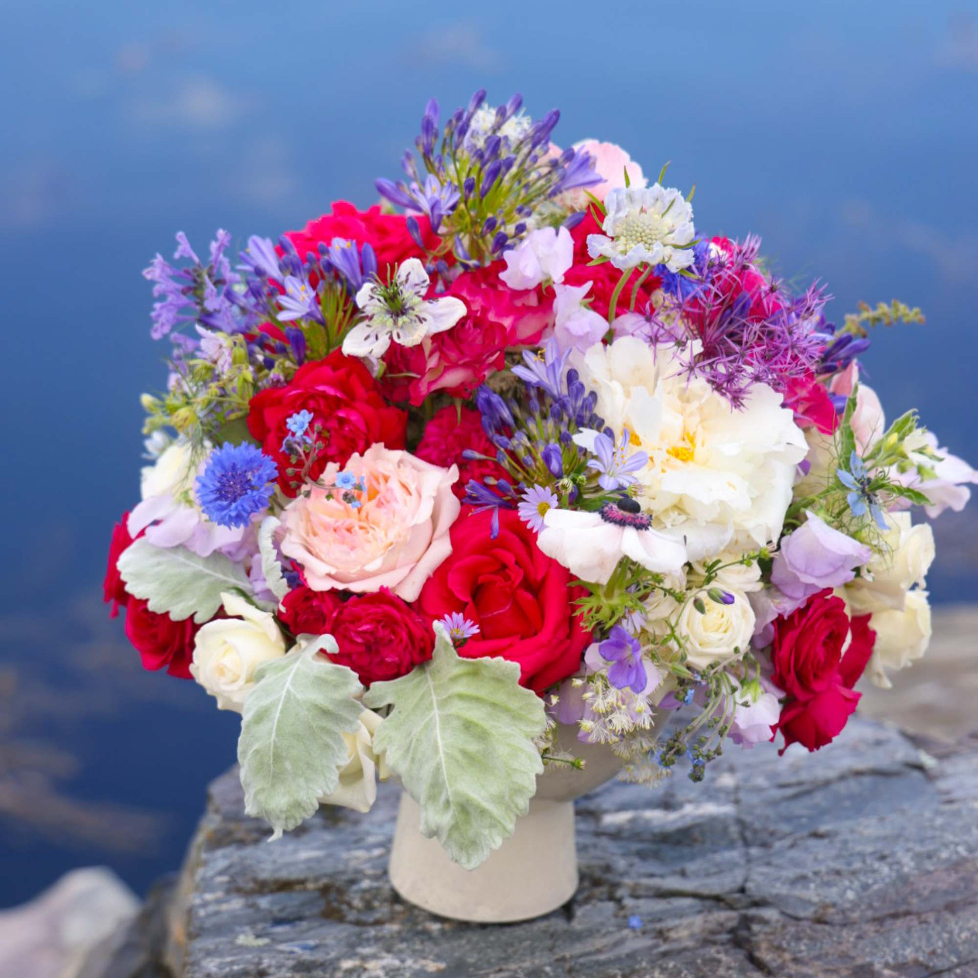 Fireworks, family, lightning bugs, salt water or fresh and a good dash