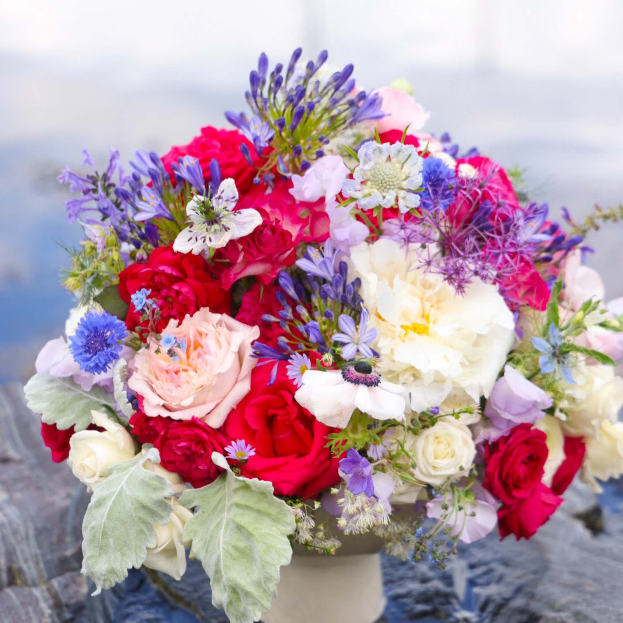 Fireworks, family, lightning bugs, salt water or fresh and a good dash