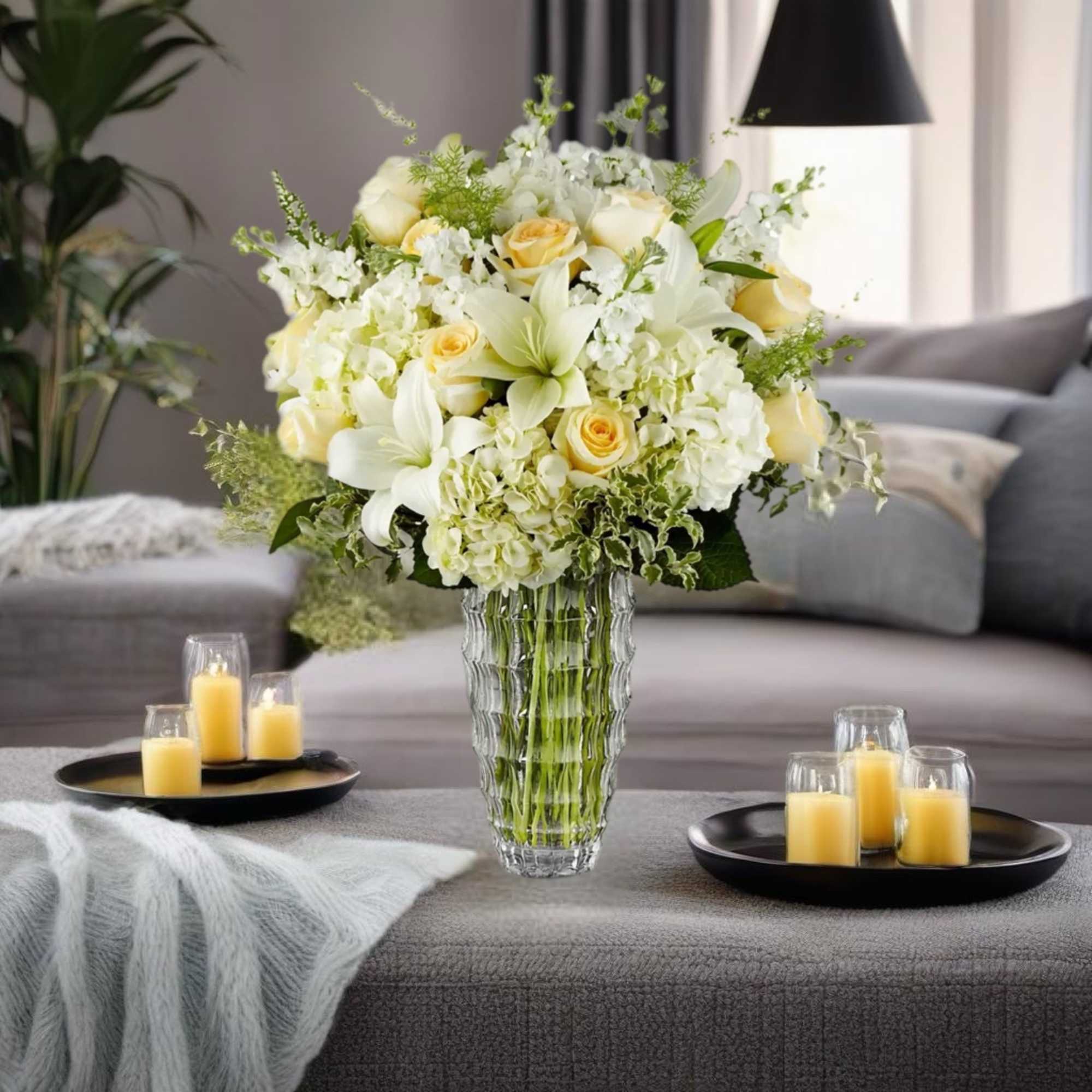 That&#039;s wonderful! Creating an article about appropriate floral arrangements in white and