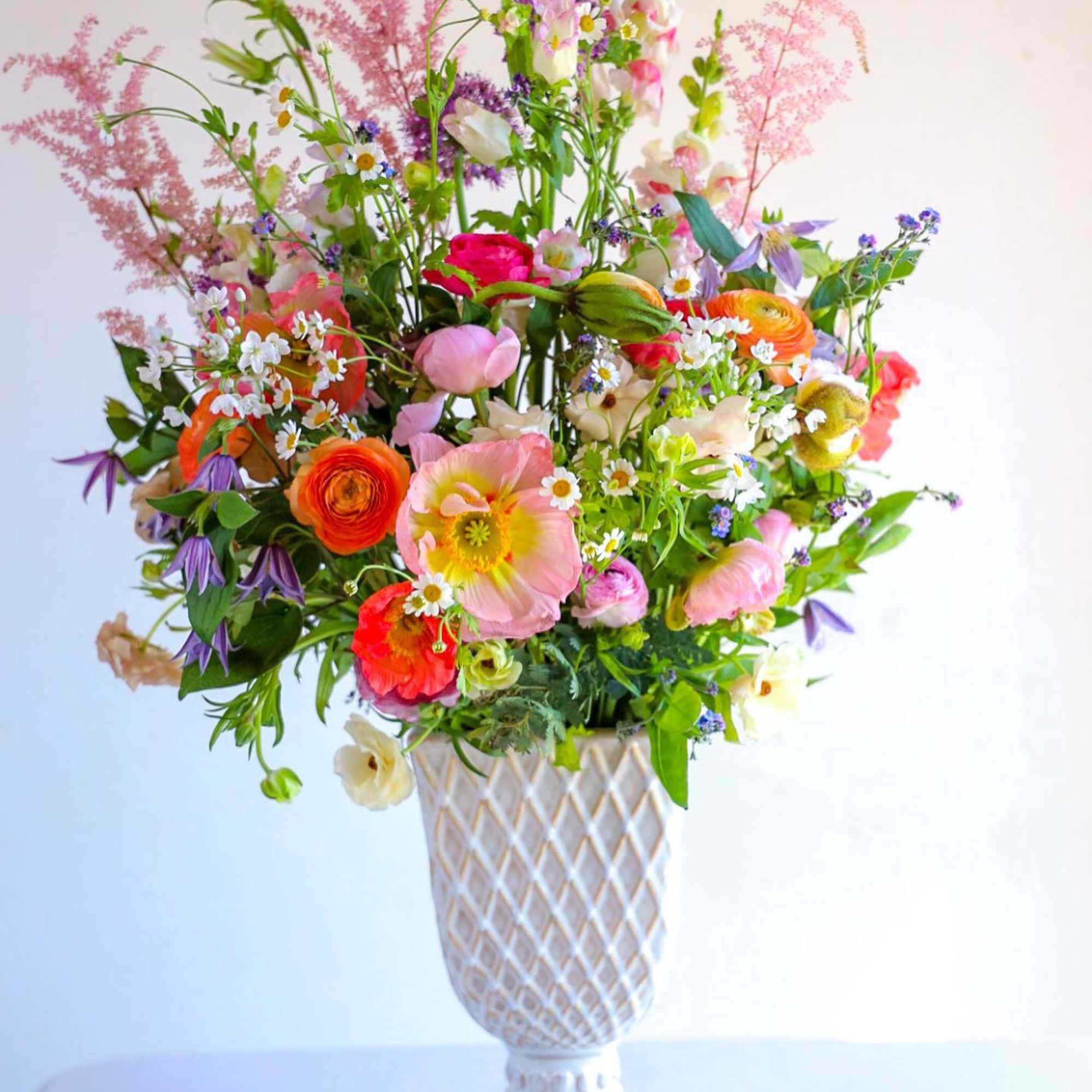 Meadow Dreams Arrangement.

&quot;Of flowers, garlands, love-knots, silly posies,
Groves, meadows, melodies, and arbour