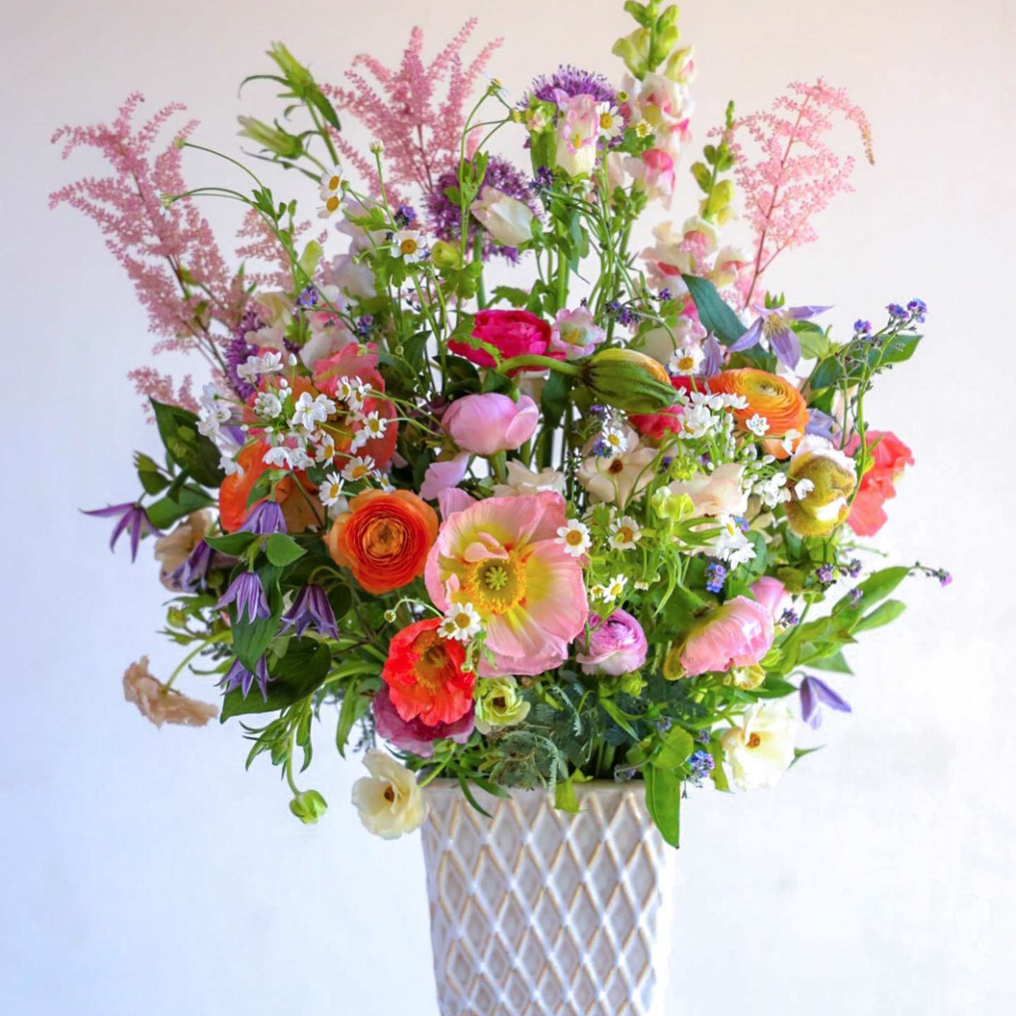 Meadow Dreams Arrangement.

&quot;Of flowers, garlands, love-knots, silly posies,
Groves, meadows, melodies, and arbour