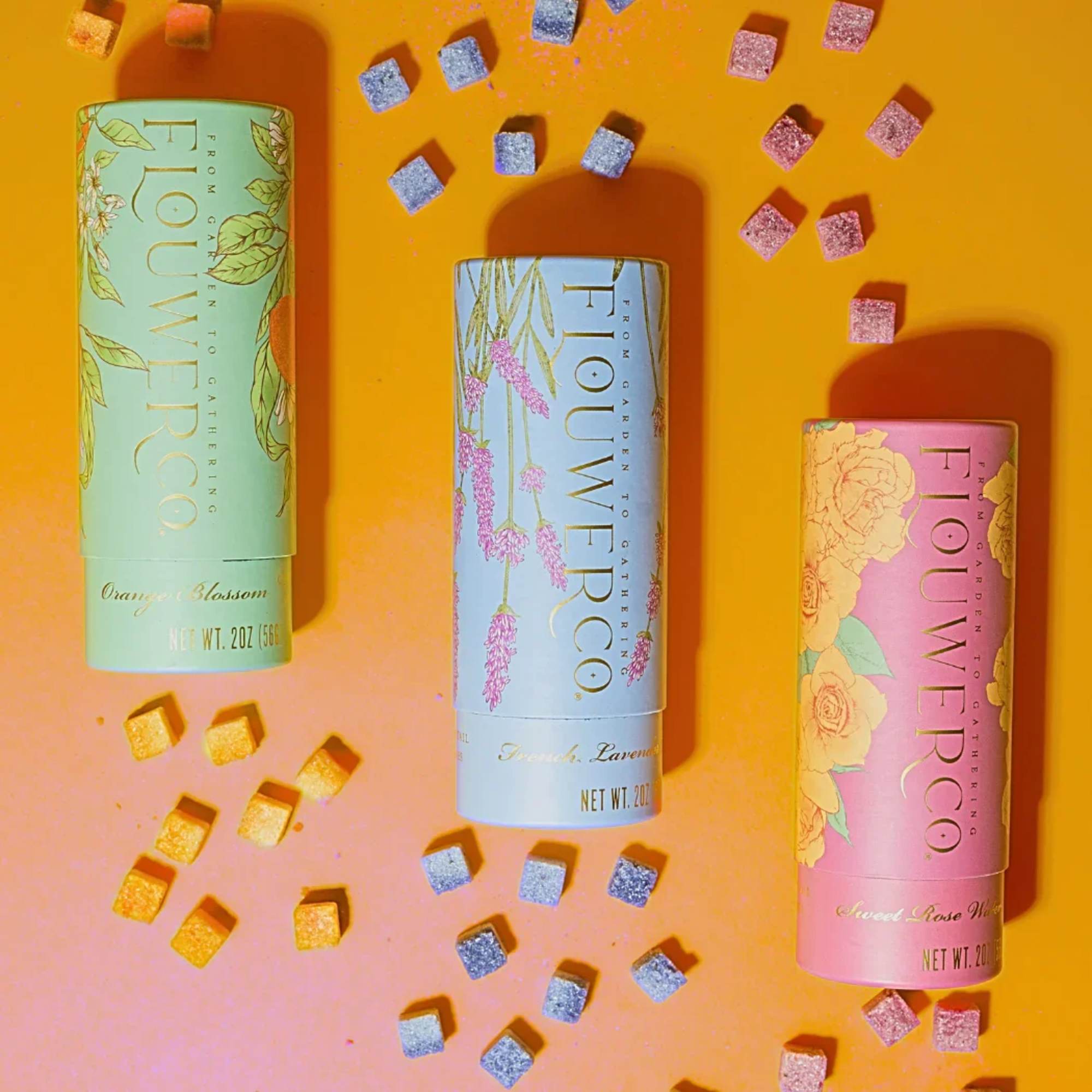 Elevate any occasion with our floral-infused Cocktail Cubes! Add a cube or